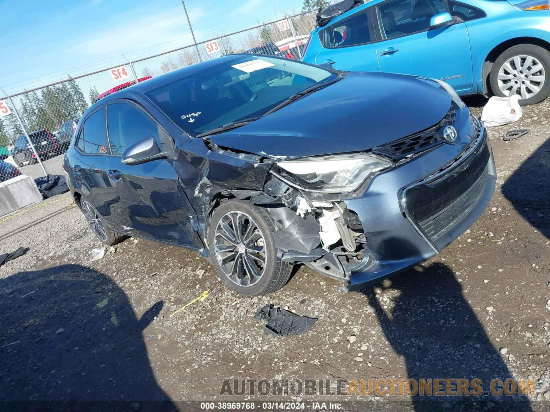 5YFBURHEXFP310463 TOYOTA COROLLA 2015