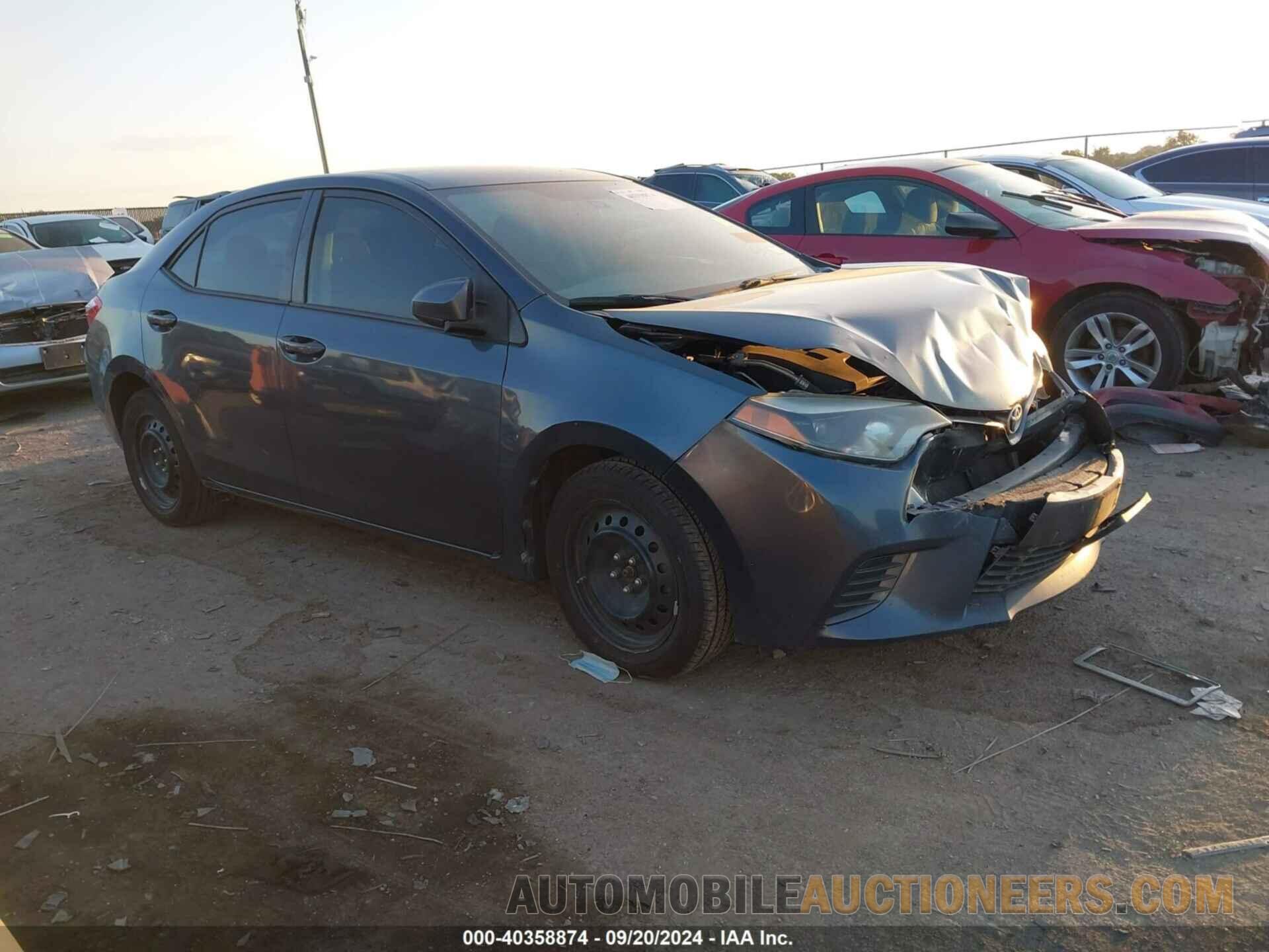 5YFBURHEXFP311466 TOYOTA COROLLA 2015