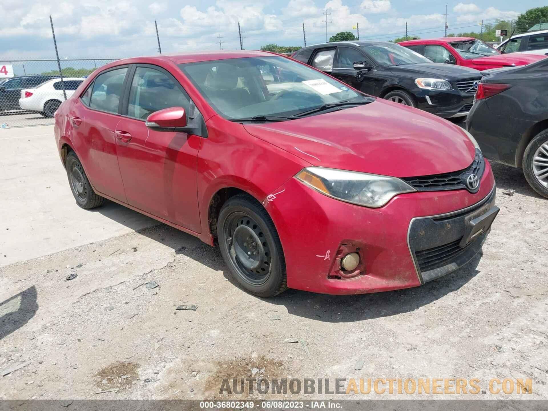 5YFBURHEXFP311869 TOYOTA COROLLA 2015