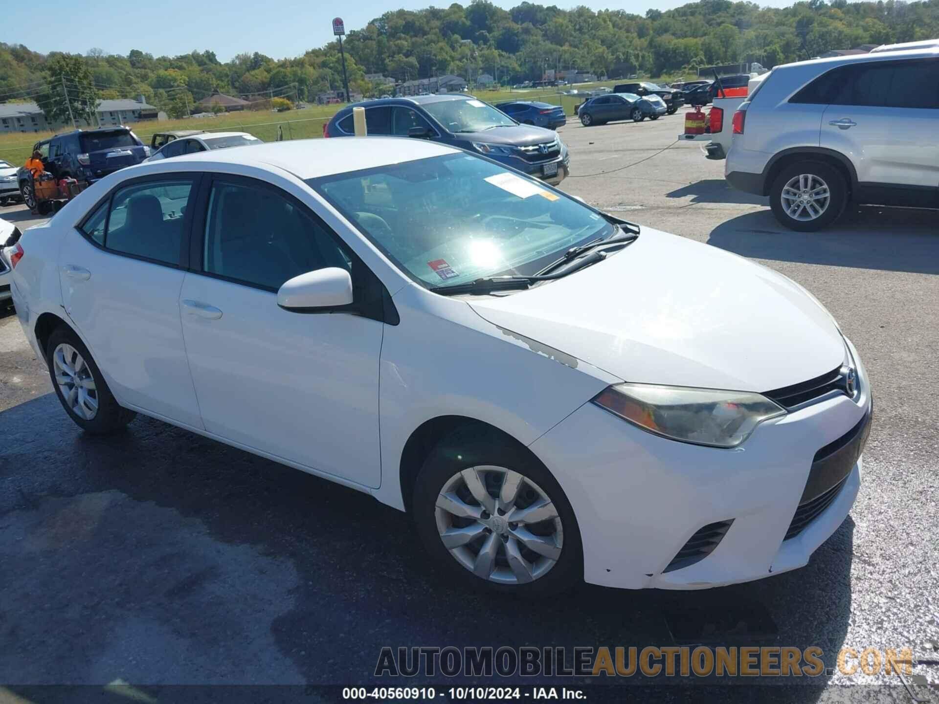 5YFBURHEXFP314545 TOYOTA COROLLA 2015