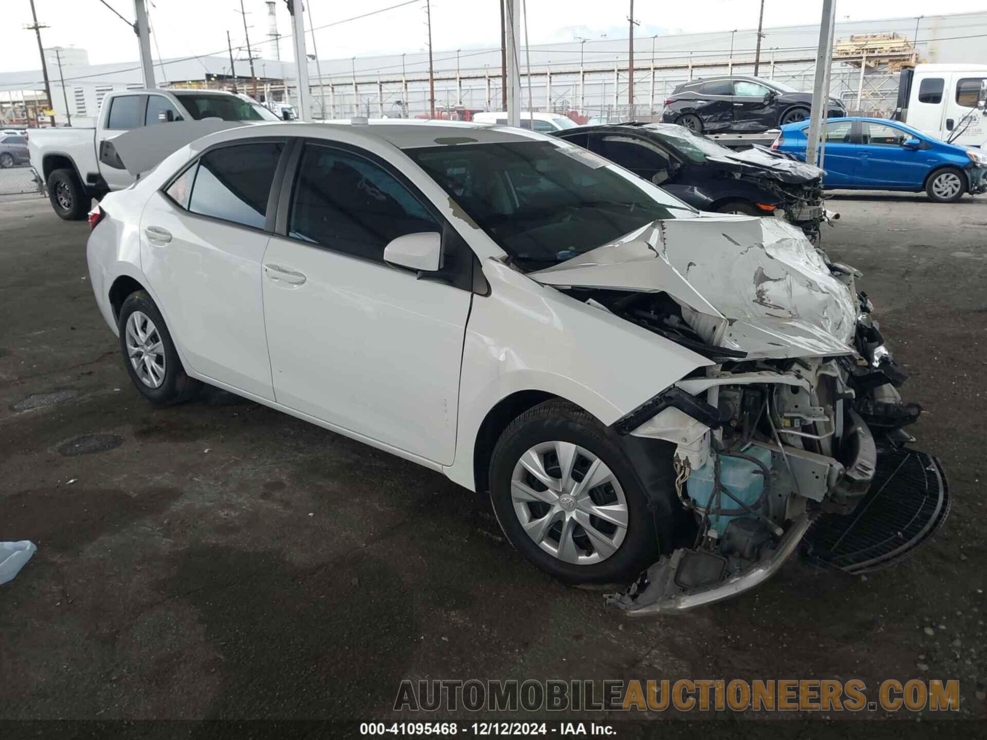 5YFBURHEXFP322483 TOYOTA COROLLA 2015