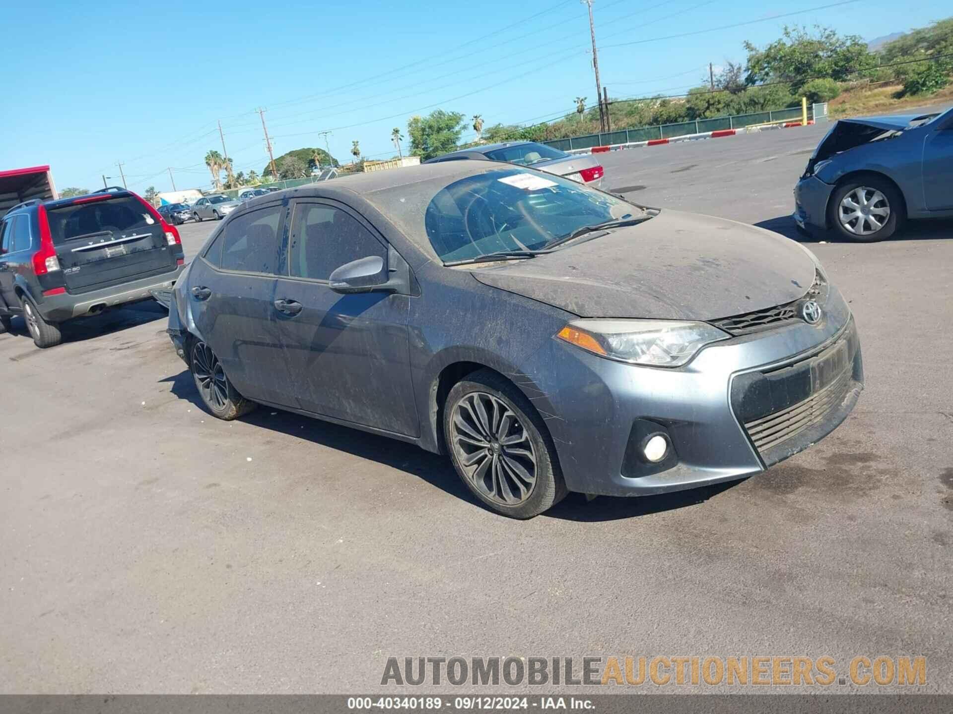 5YFBURHEXFP322547 TOYOTA COROLLA 2015