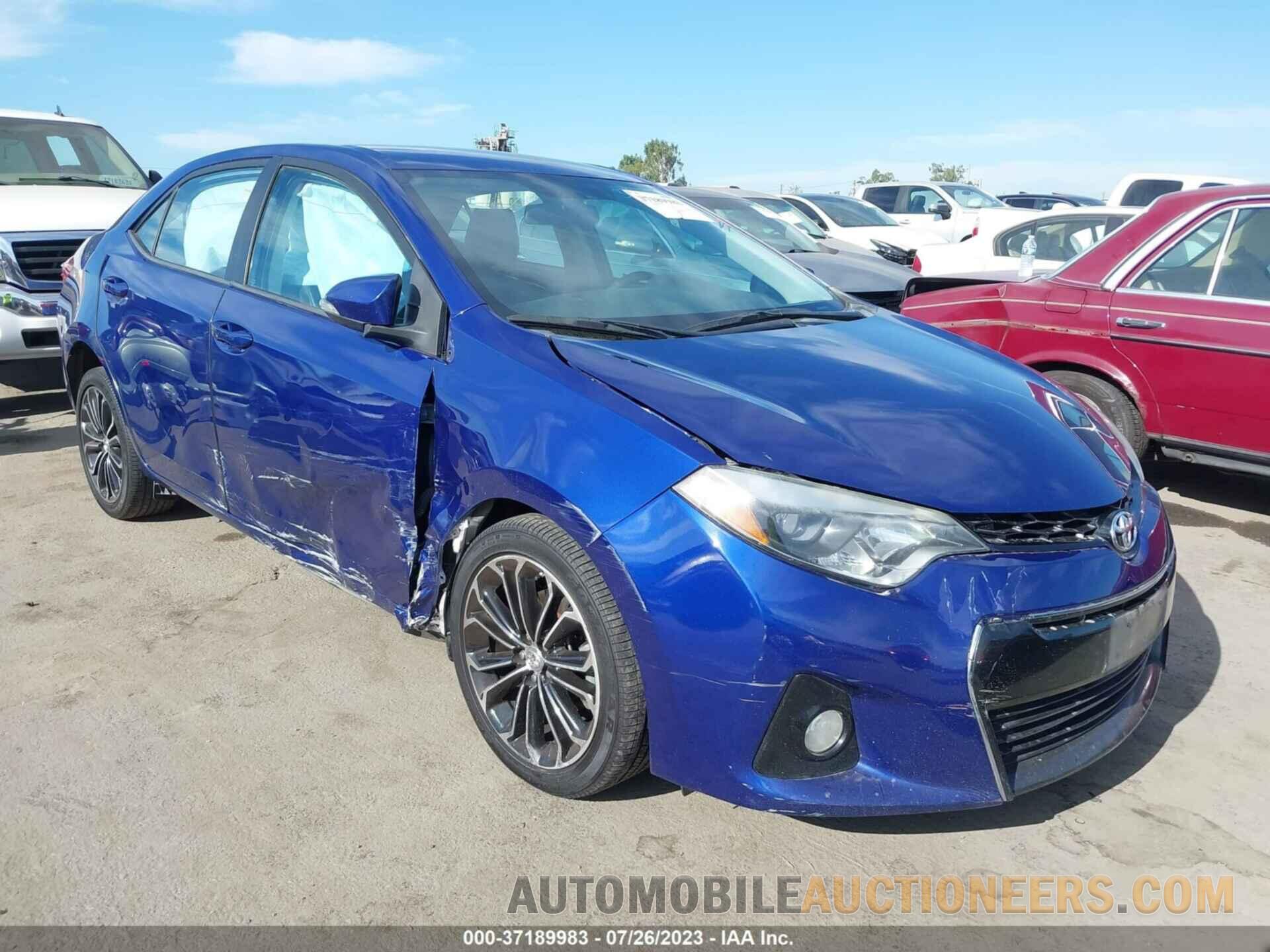 5YFBURHEXFP325142 TOYOTA COROLLA 2015