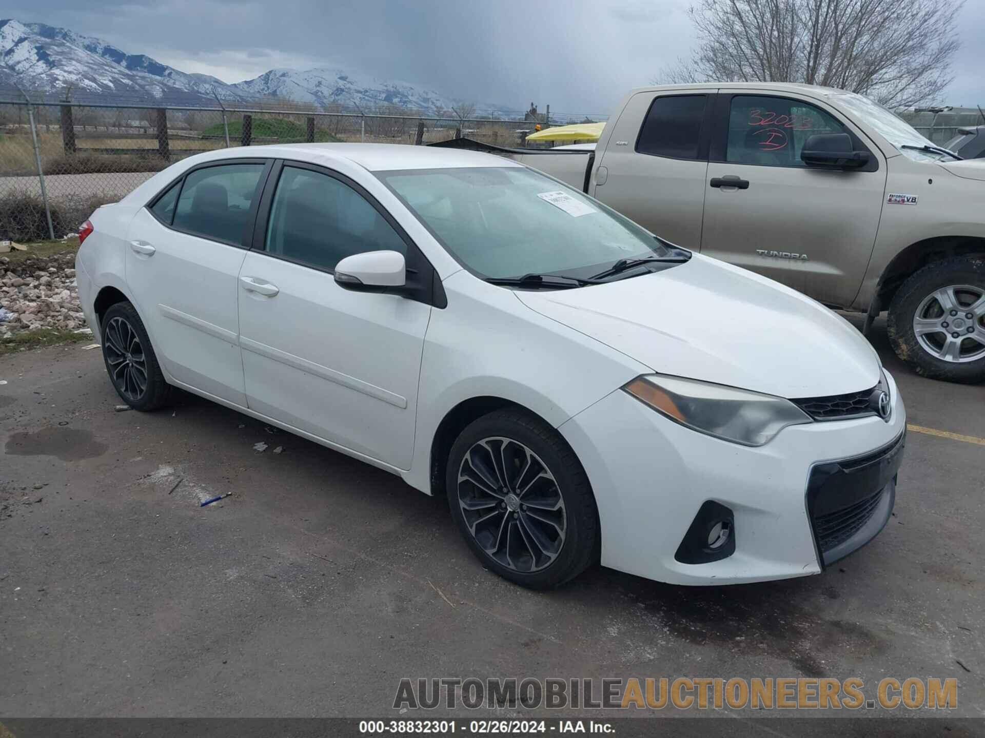 5YFBURHEXFP328784 TOYOTA COROLLA 2015