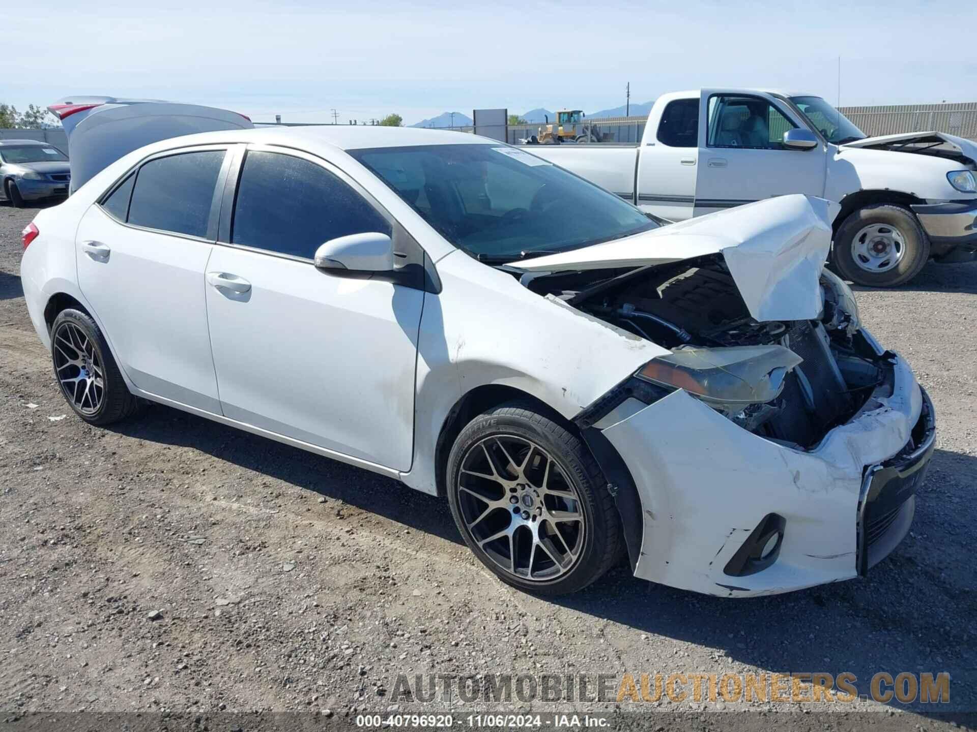 5YFBURHEXFP332687 TOYOTA COROLLA 2015