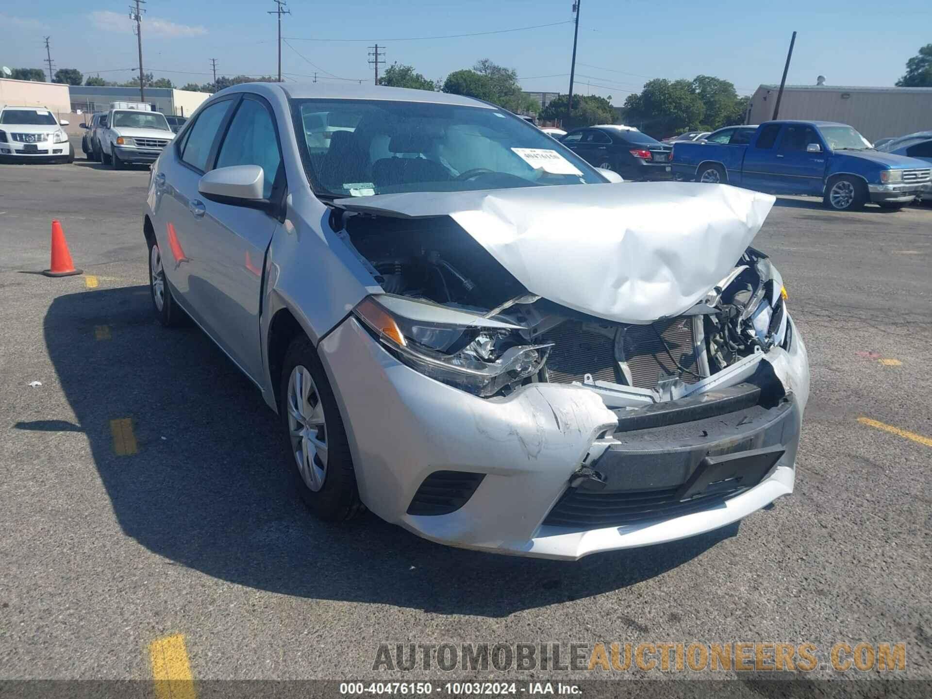 5YFBURHEXFP332964 TOYOTA COROLLA 2015