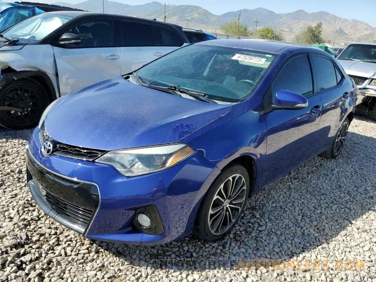 5YFBURHEXFP337551 TOYOTA COROLLA 2015