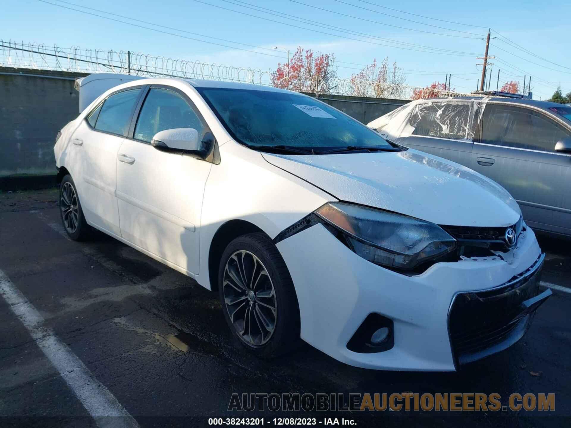 5YFBURHEXFP340451 TOYOTA COROLLA 2015