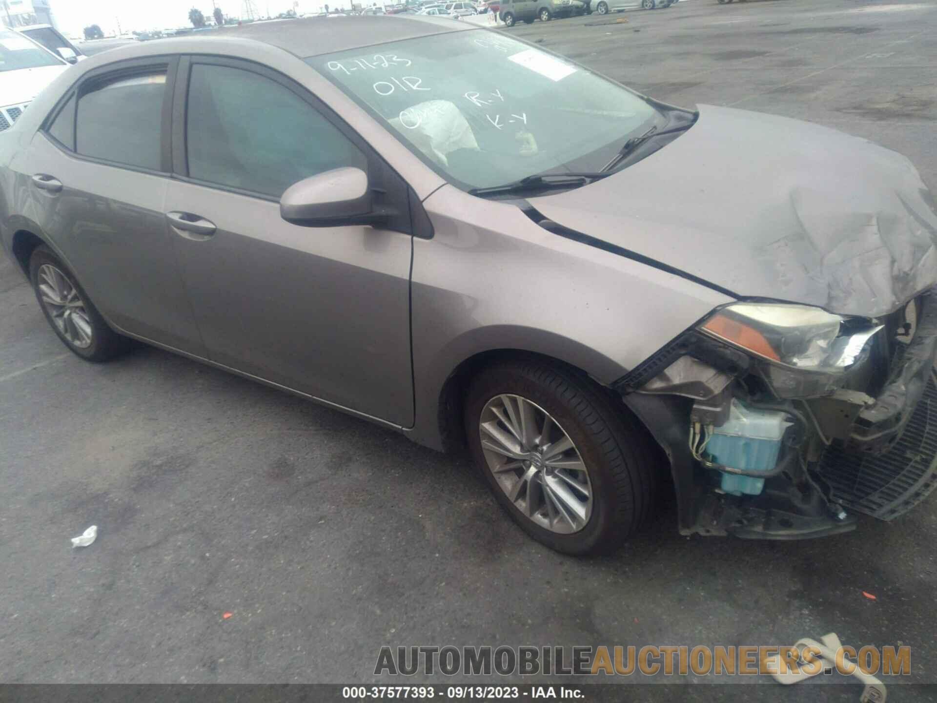 5YFBURHEXFP342989 TOYOTA COROLLA 2015