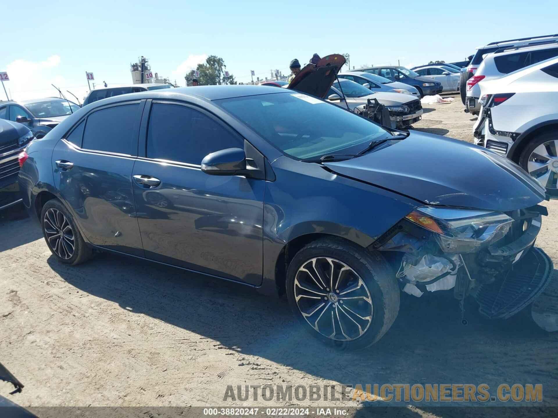 5YFBURHEXFP345147 TOYOTA COROLLA 2015