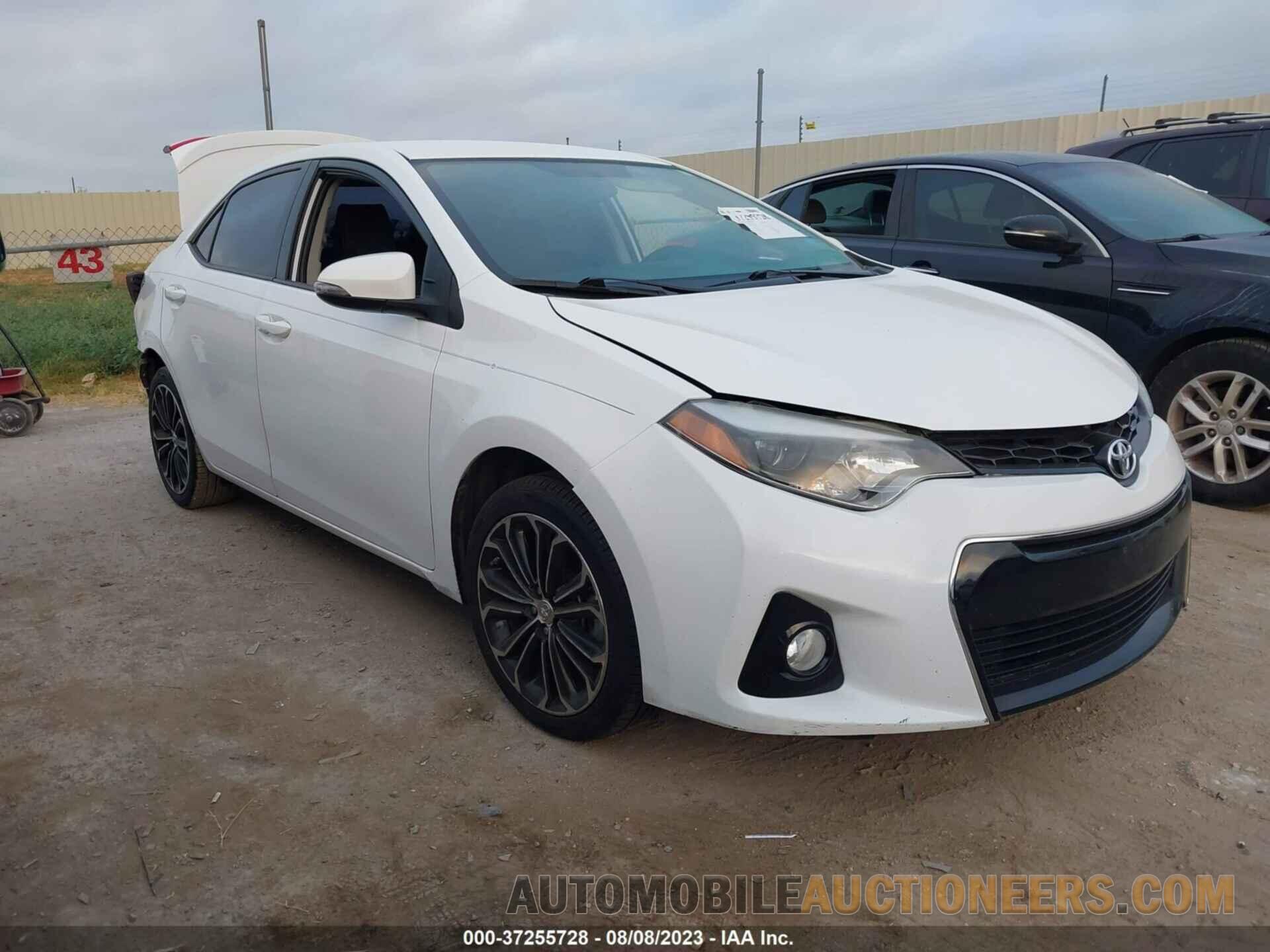 5YFBURHEXFP346914 TOYOTA COROLLA 2015