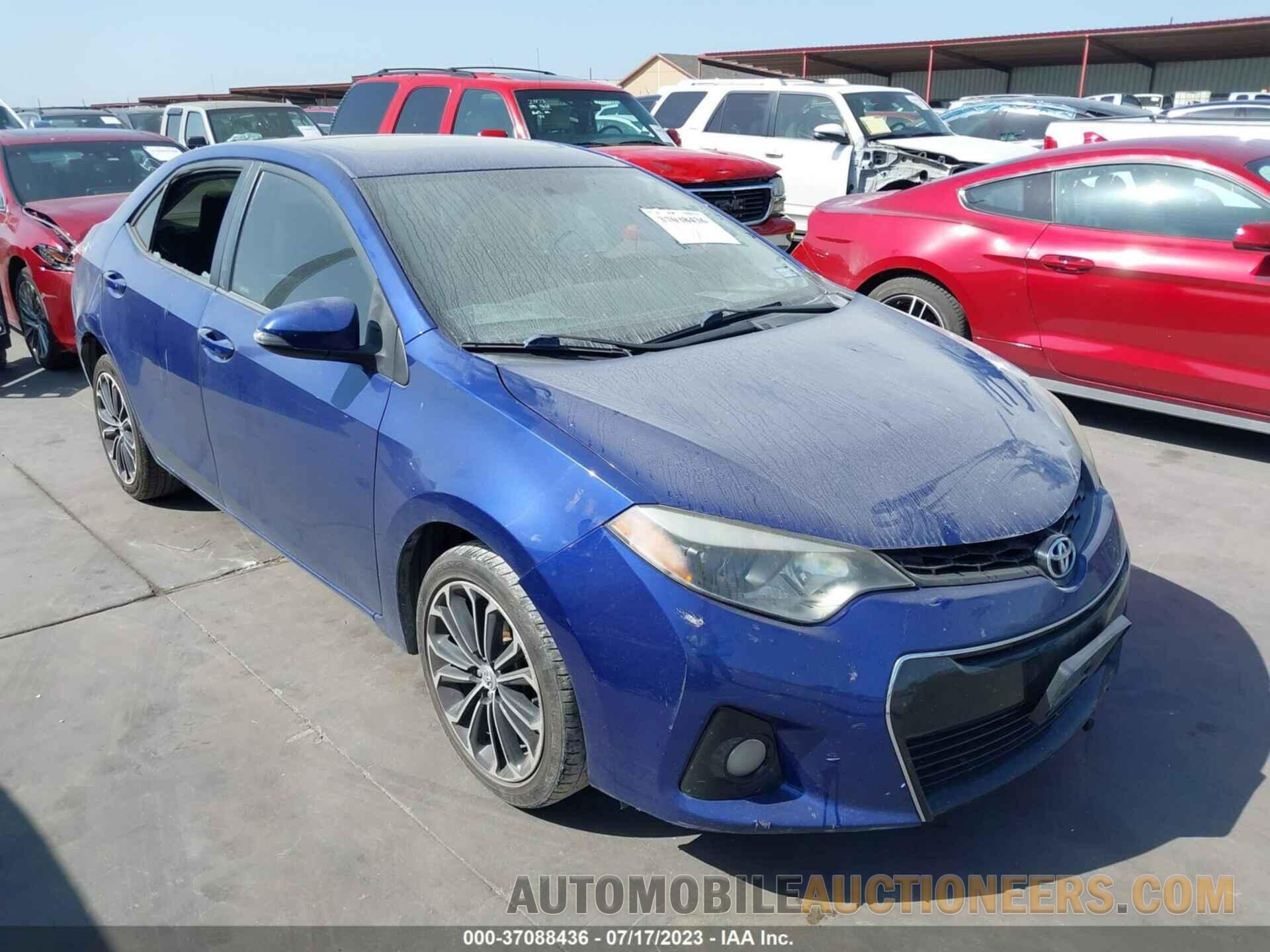 5YFBURHEXFP347481 TOYOTA COROLLA 2015