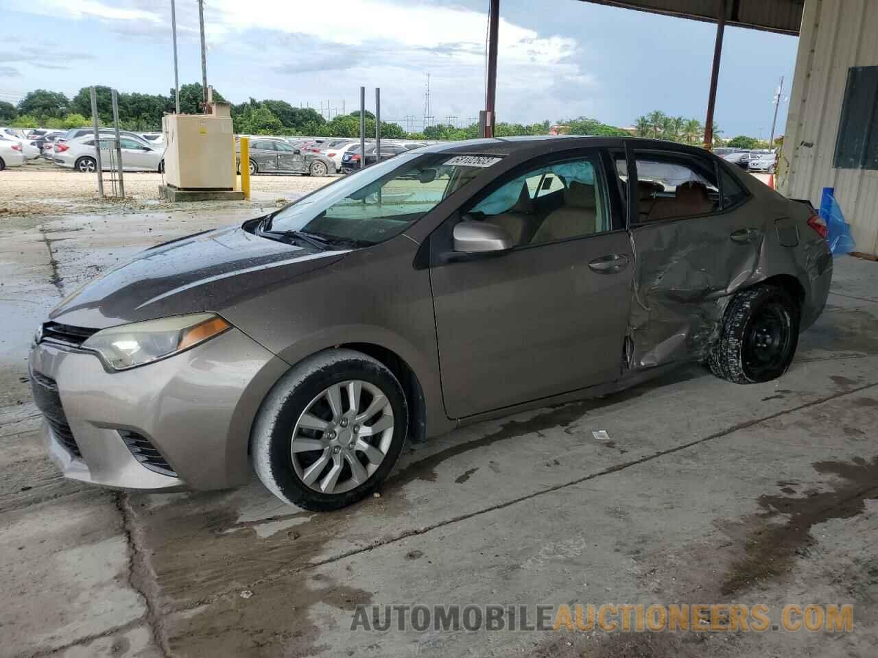 5YFBURHEXFP348176 TOYOTA COROLLA 2015