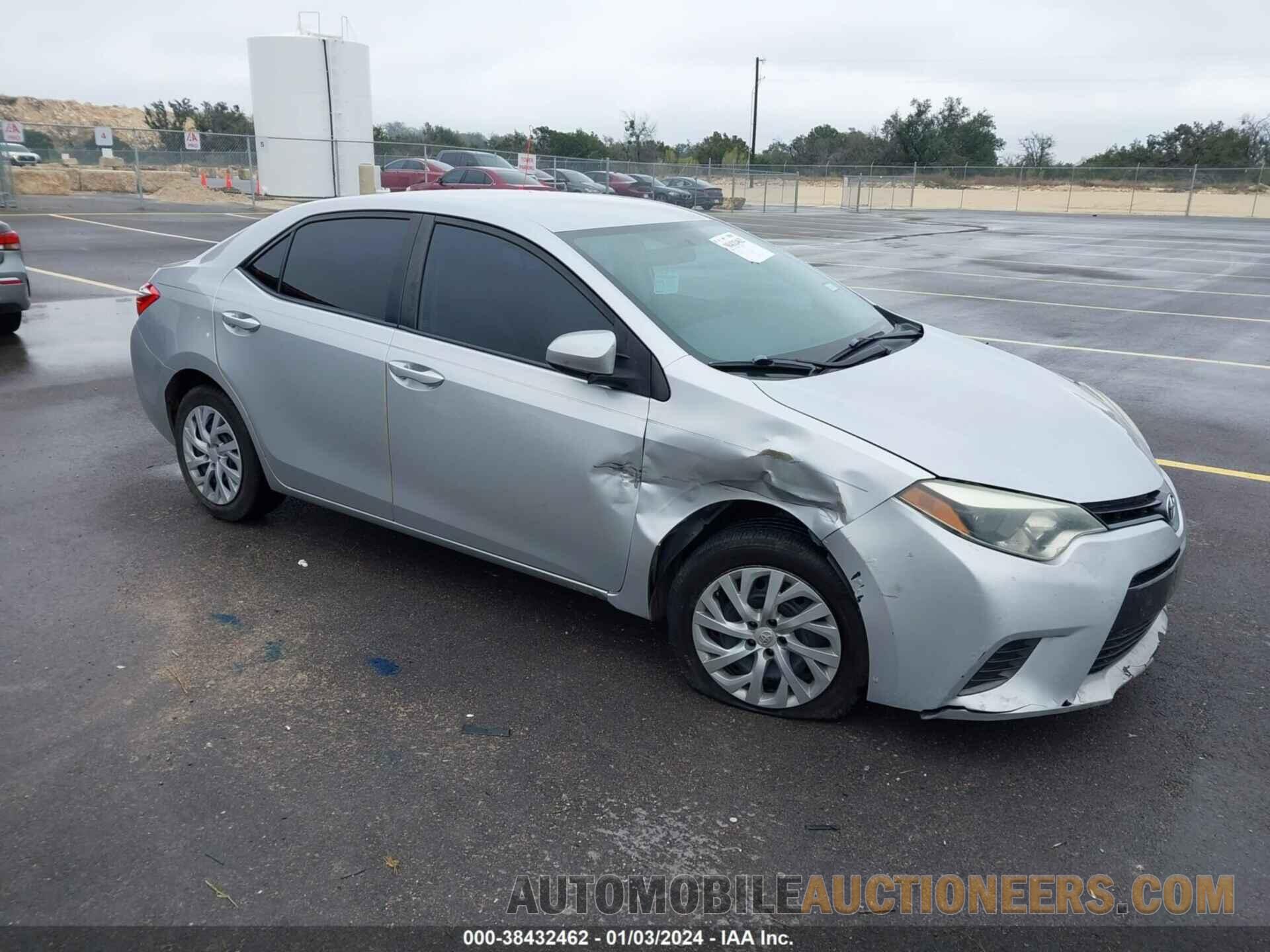 5YFBURHEXFP351708 TOYOTA COROLLA 2015