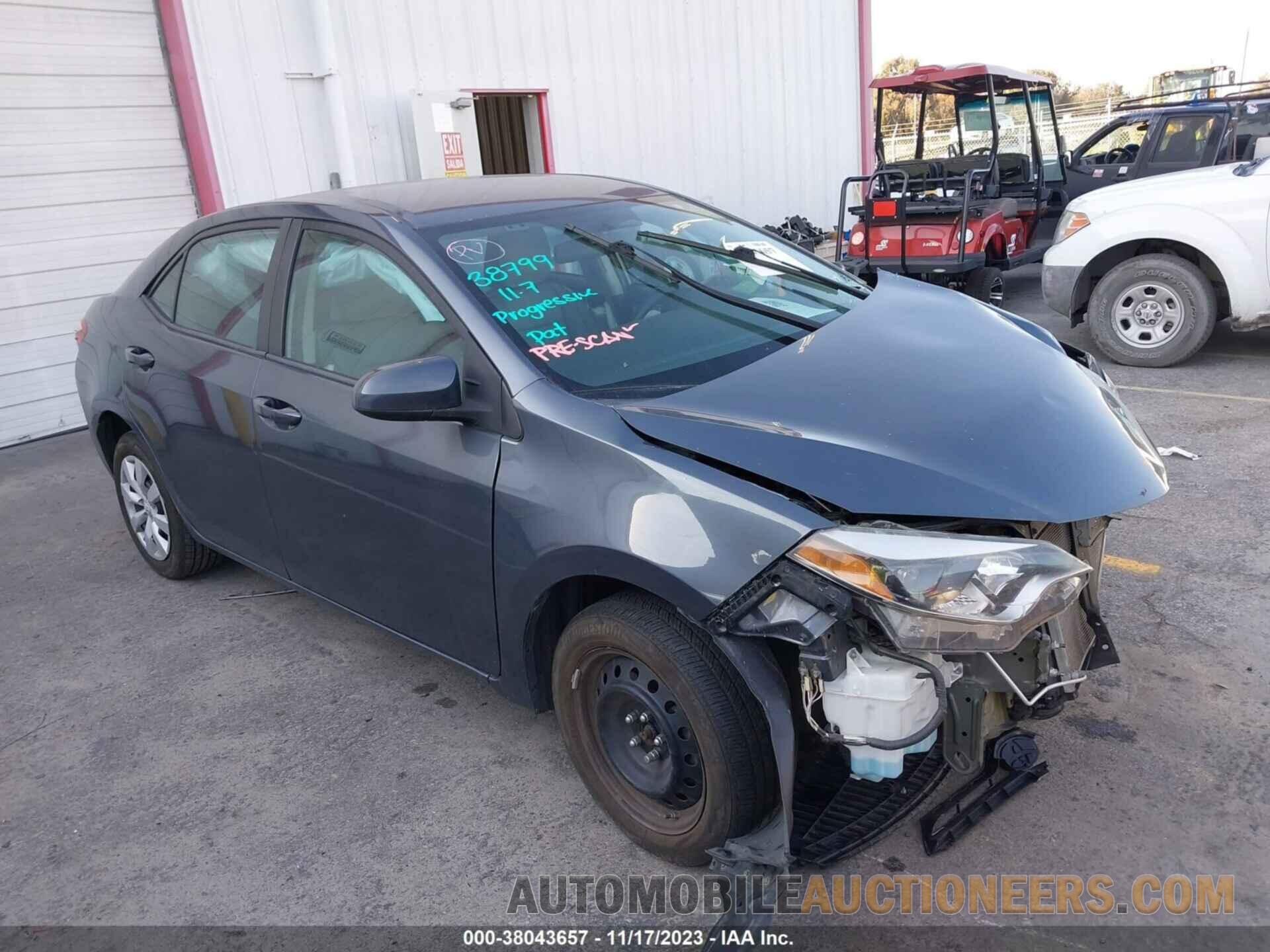 5YFBURHEXFP355435 TOYOTA COROLLA 2015