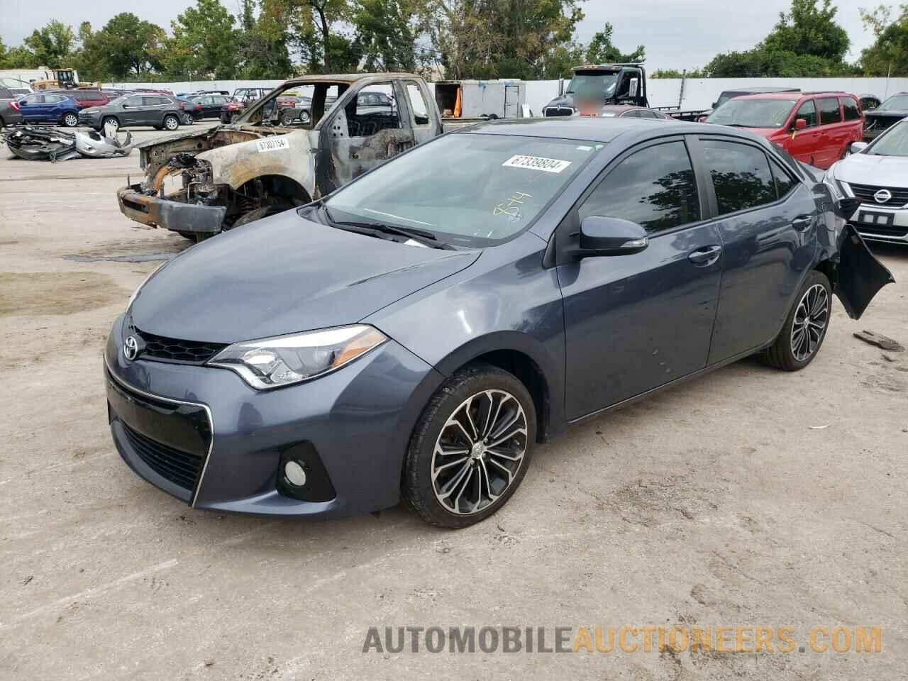 5YFBURHEXFP357461 TOYOTA COROLLA 2015