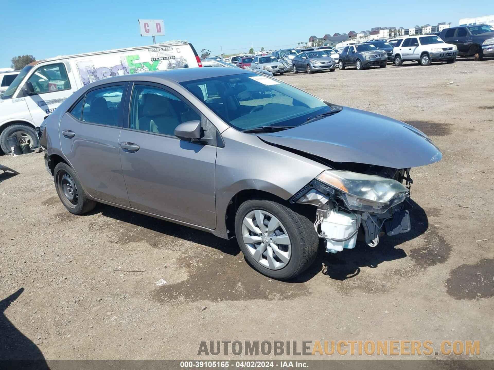 5YFBURHEXFP364359 TOYOTA COROLLA 2015