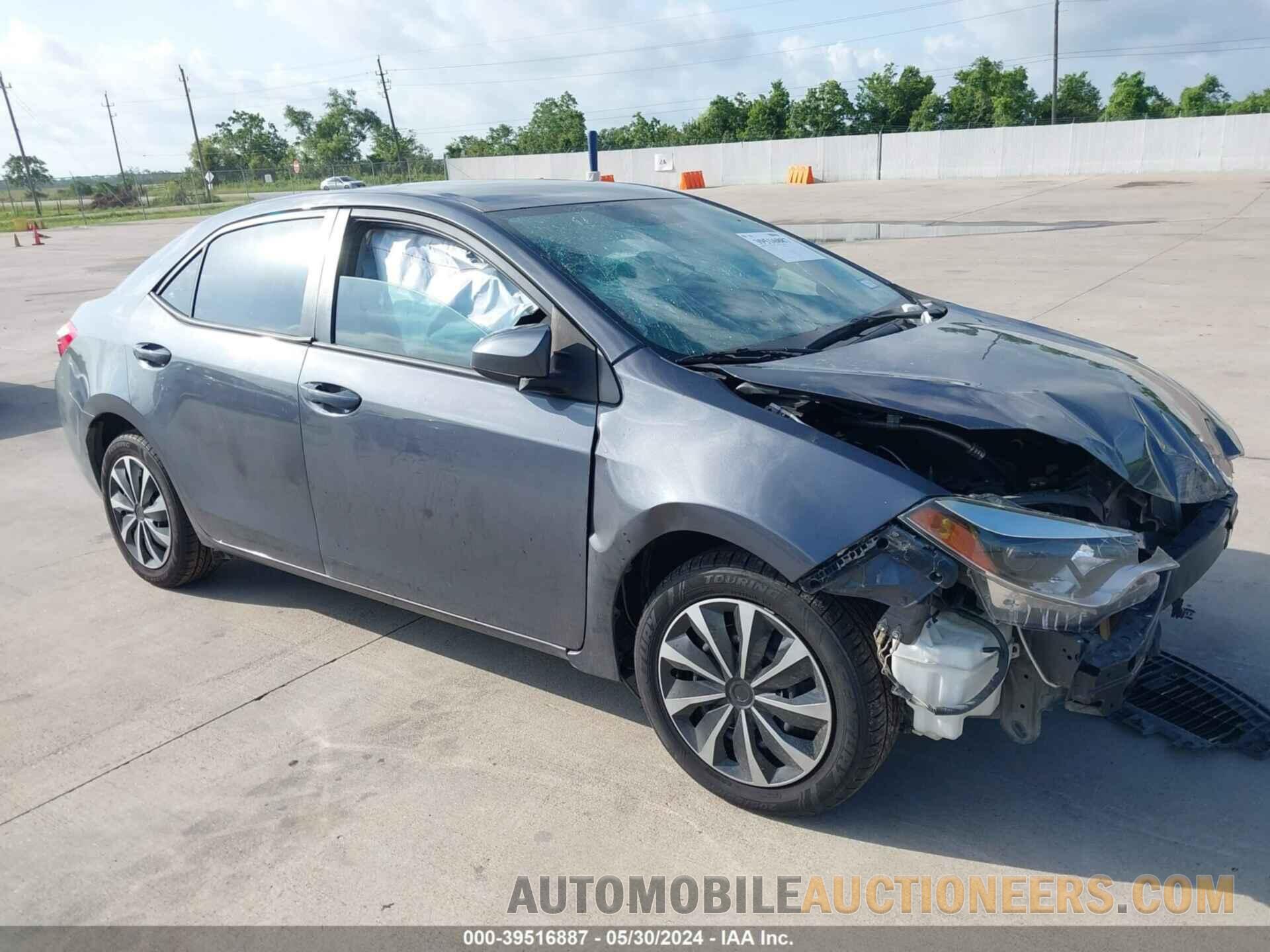 5YFBURHEXGE510762 TOYOTA COROLLA 2016