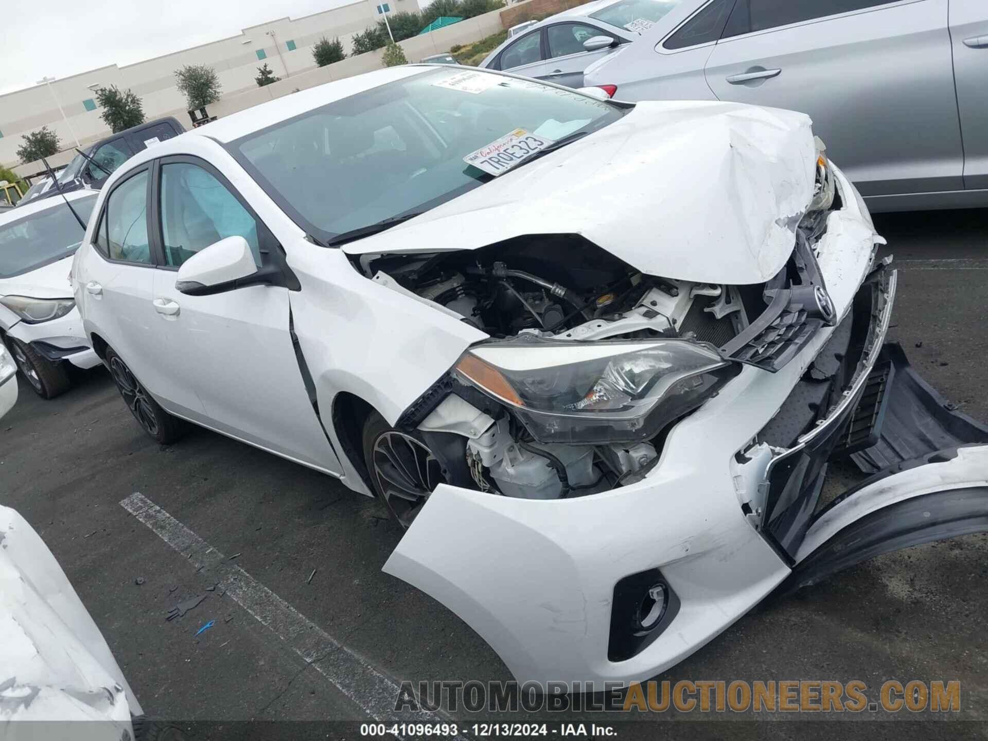 5YFBURHEXGP366534 TOYOTA COROLLA 2016