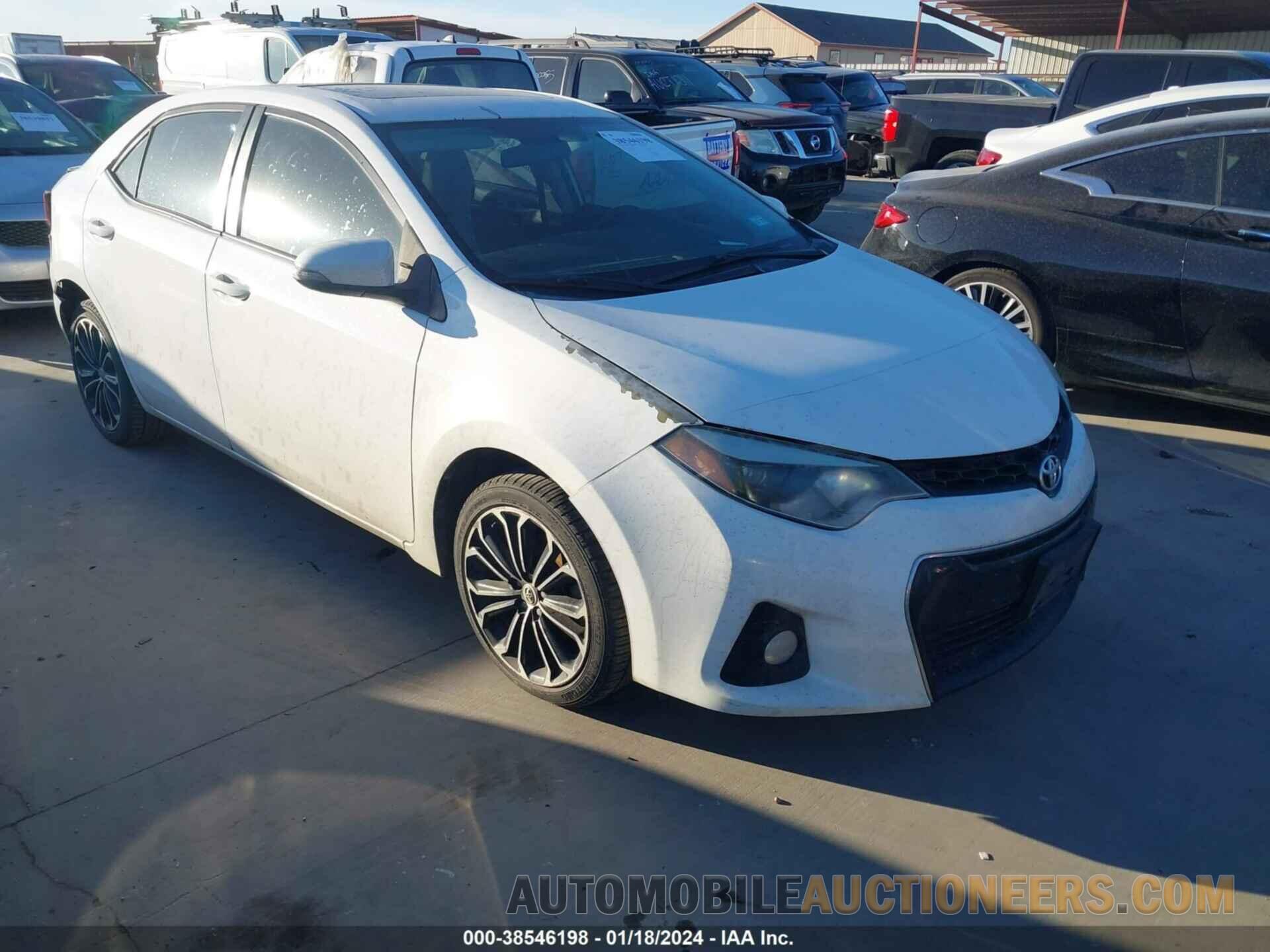 5YFBURHEXGP367960 TOYOTA COROLLA 2016