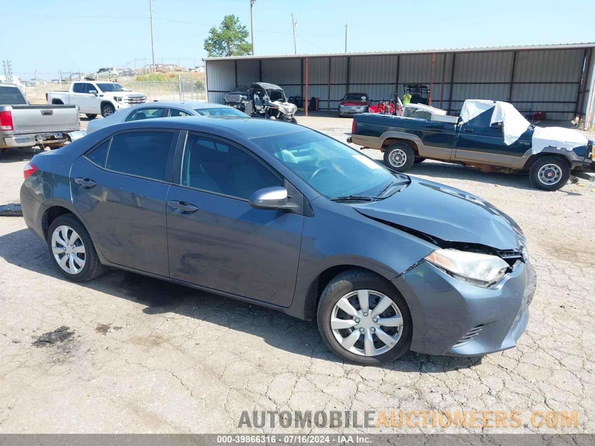 5YFBURHEXGP384659 TOYOTA COROLLA 2016