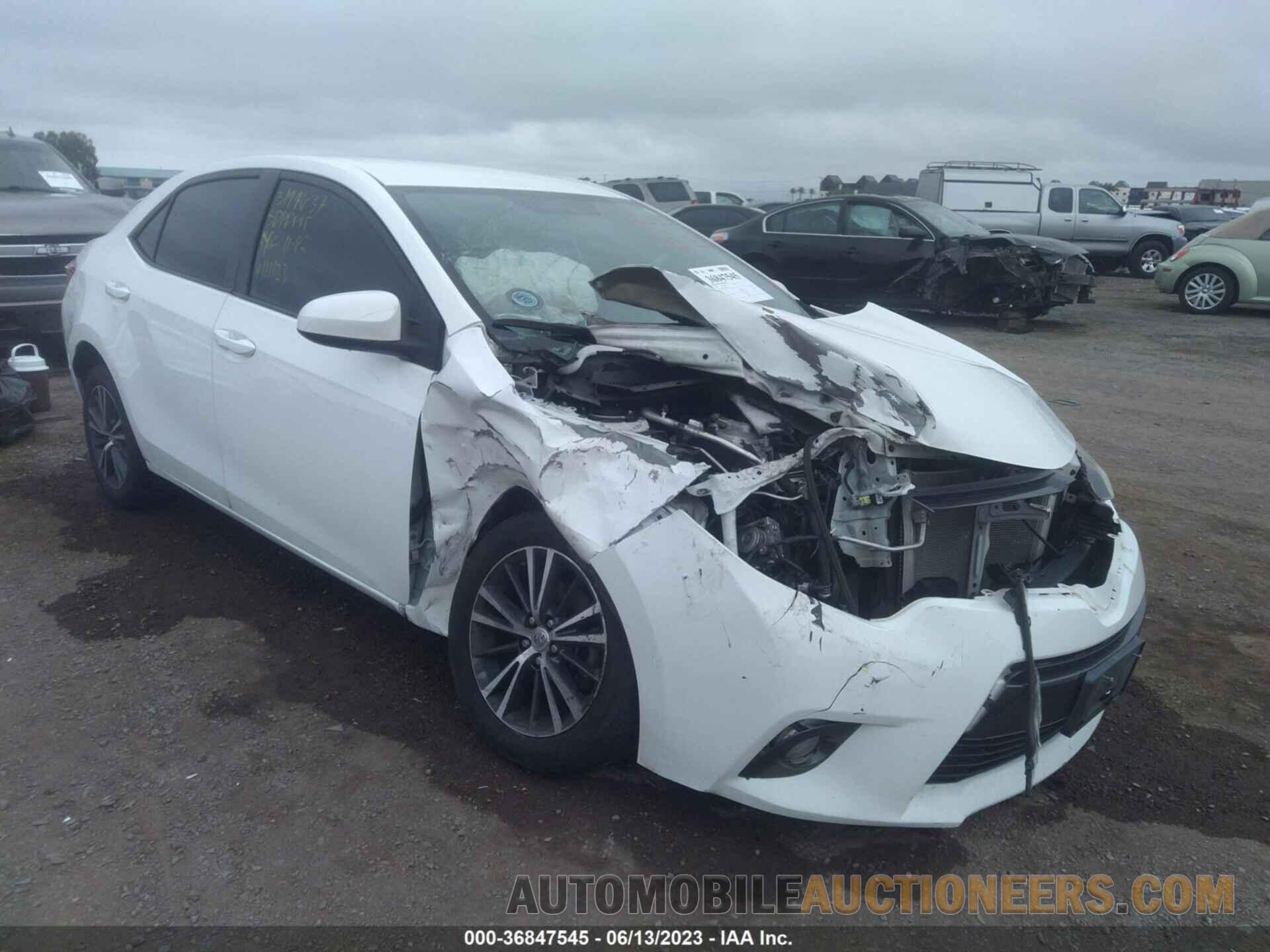 5YFBURHEXGP403579 TOYOTA COROLLA 2016