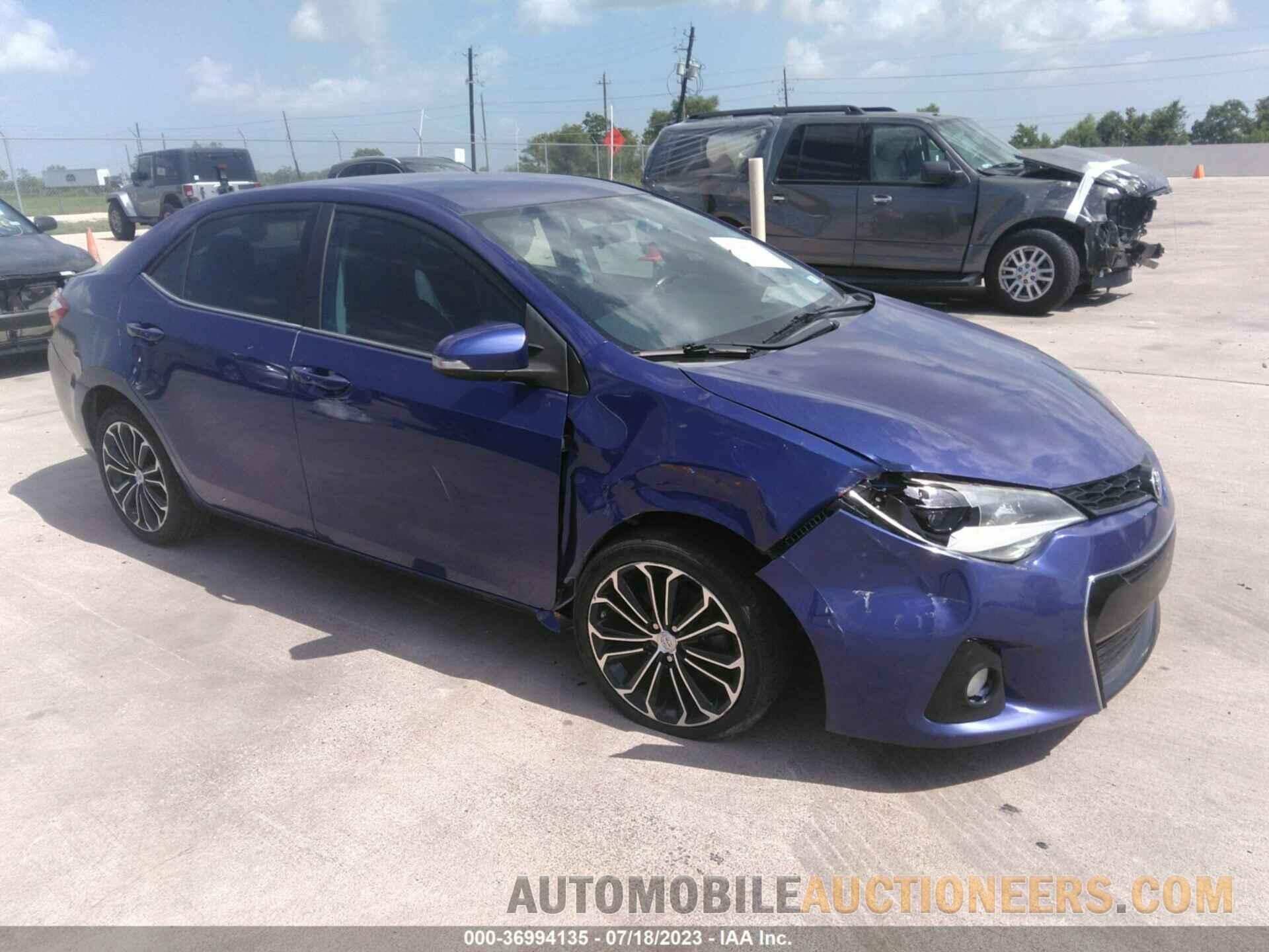 5YFBURHEXGP409494 TOYOTA COROLLA 2016