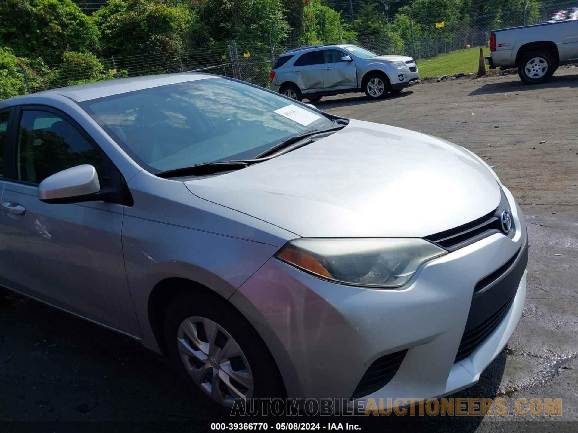 5YFBURHEXGP411665 TOYOTA COROLLA 2016