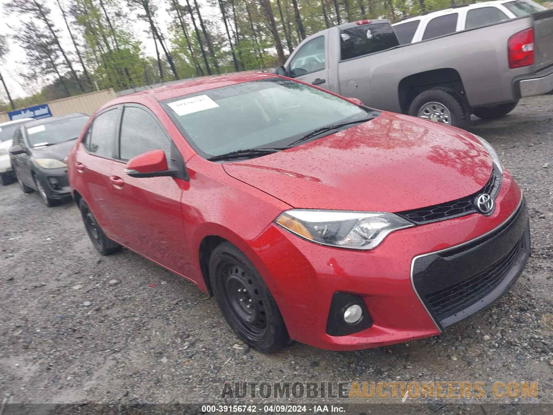 5YFBURHEXGP412704 TOYOTA COROLLA 2016