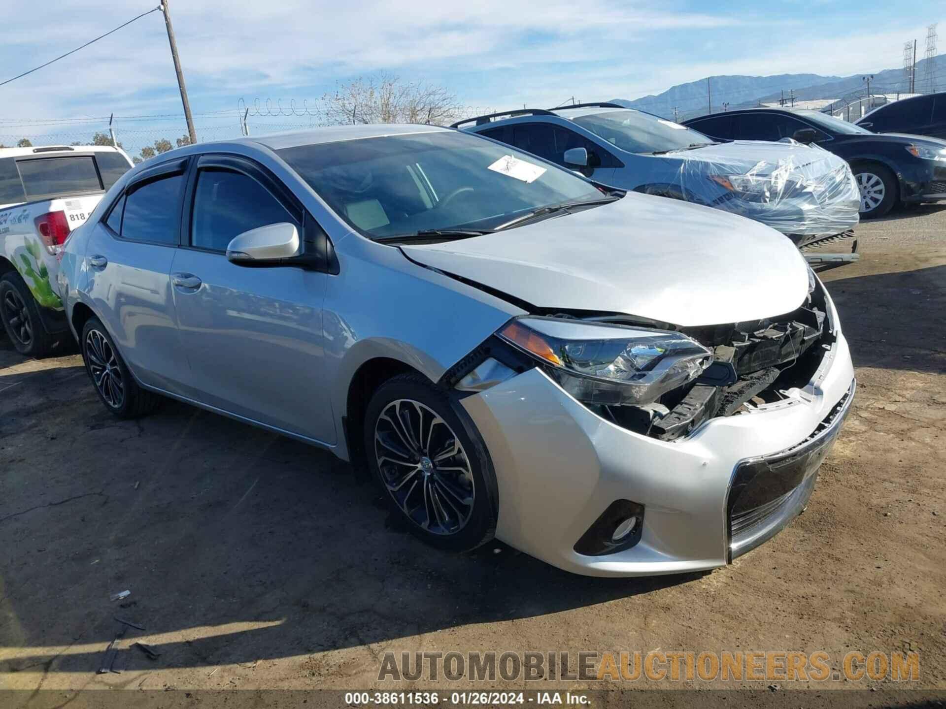 5YFBURHEXGP420933 TOYOTA COROLLA 2016