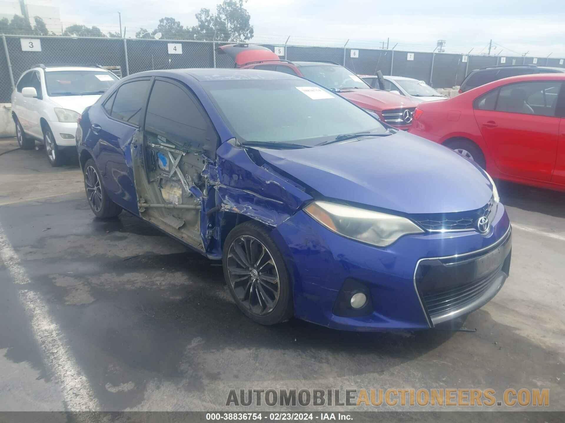 5YFBURHEXGP422584 TOYOTA COROLLA 2016