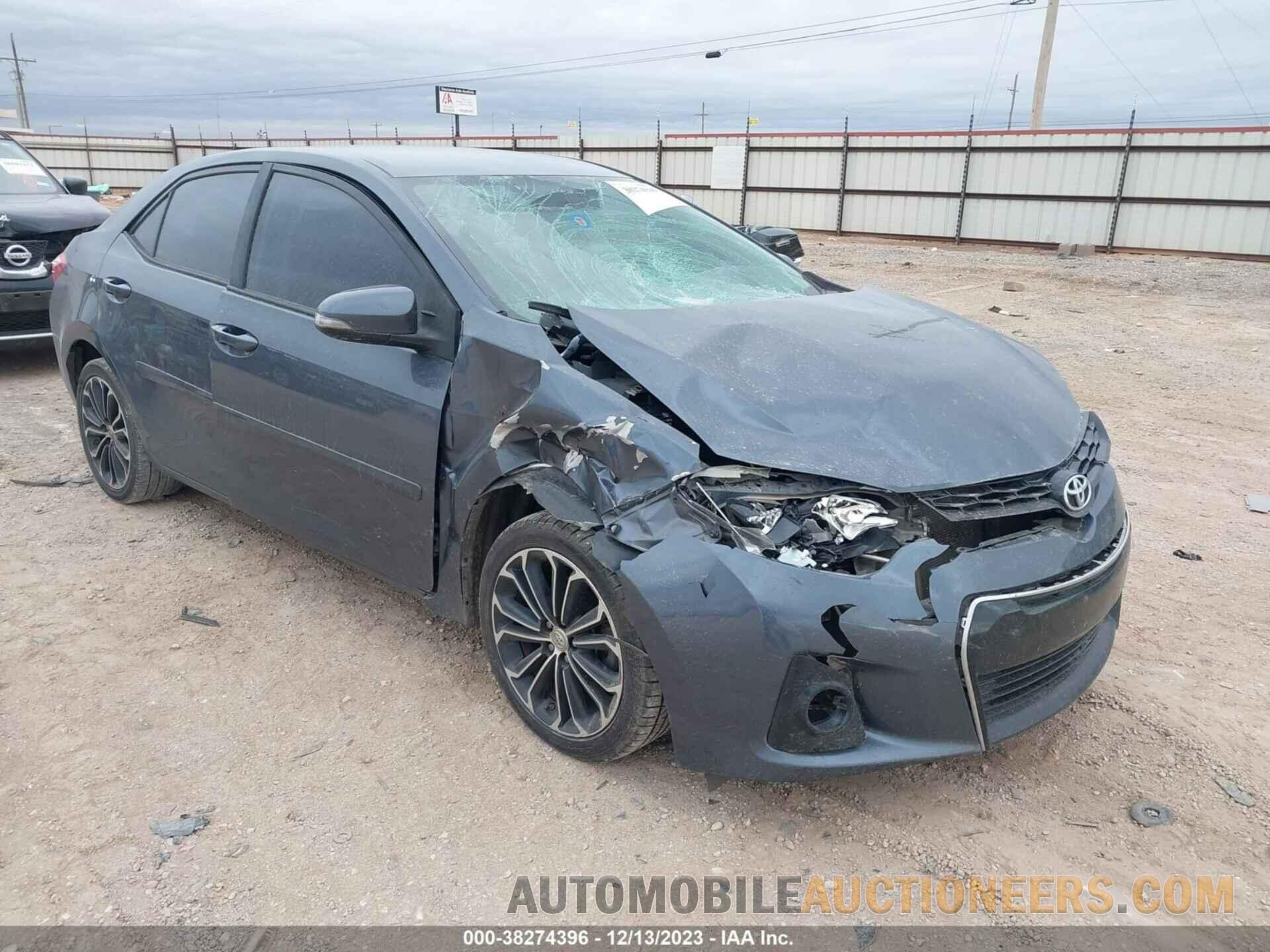 5YFBURHEXGP434721 TOYOTA COROLLA 2016