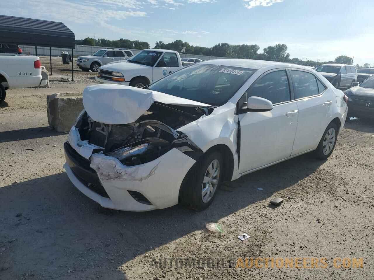 5YFBURHEXGP443192 TOYOTA COROLLA 2016