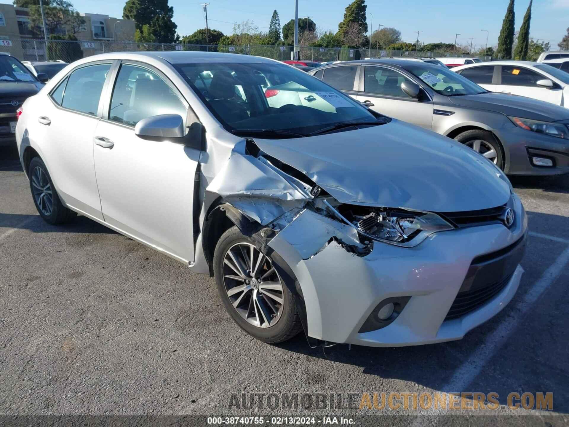 5YFBURHEXGP452023 TOYOTA COROLLA 2016