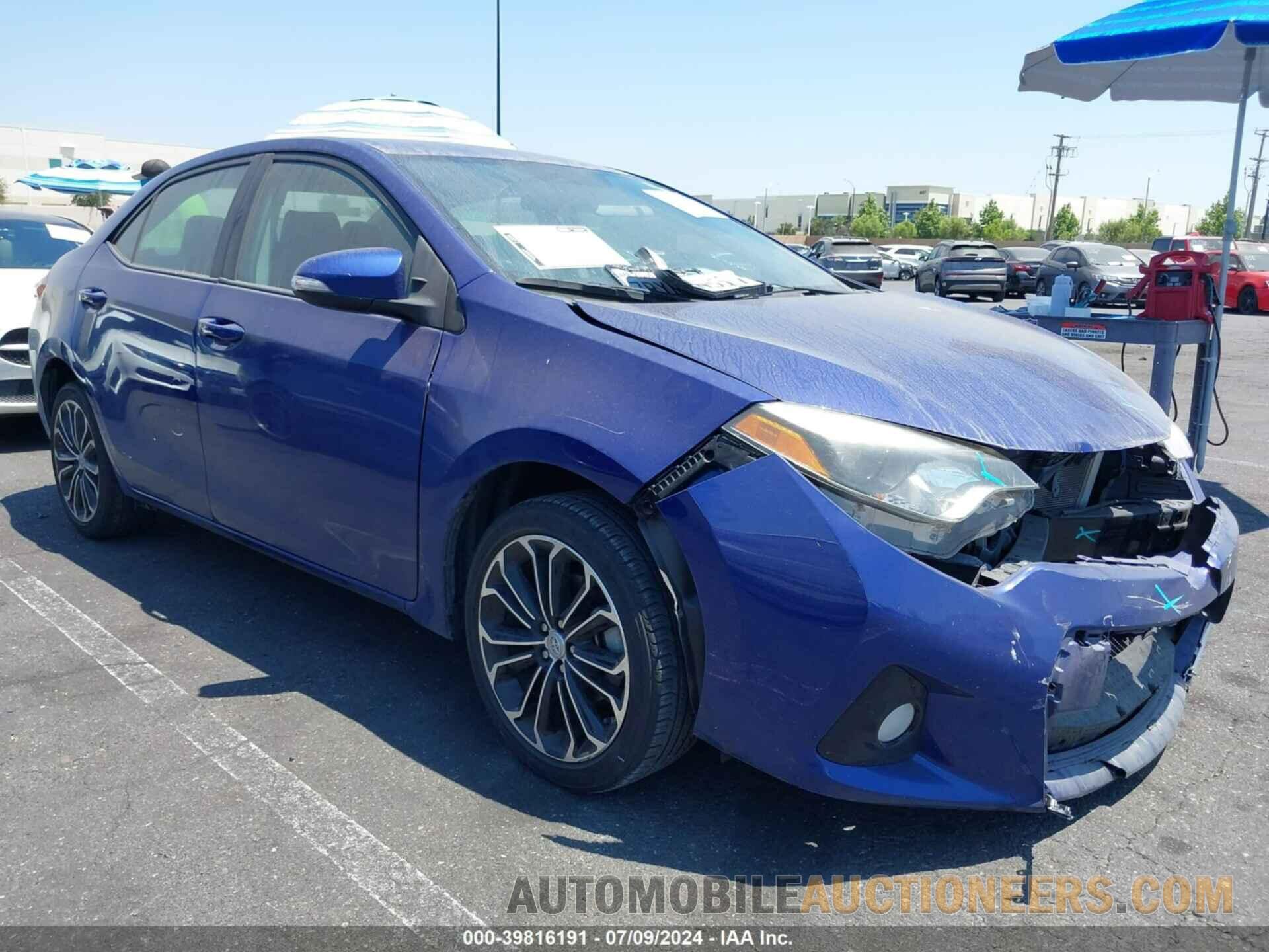 5YFBURHEXGP469744 TOYOTA COROLLA 2016