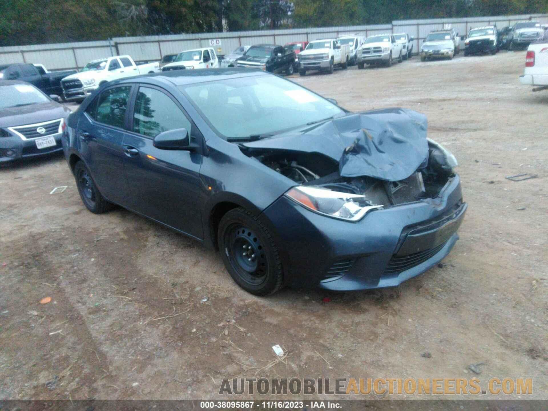 5YFBURHEXGP470411 TOYOTA COROLLA 2016