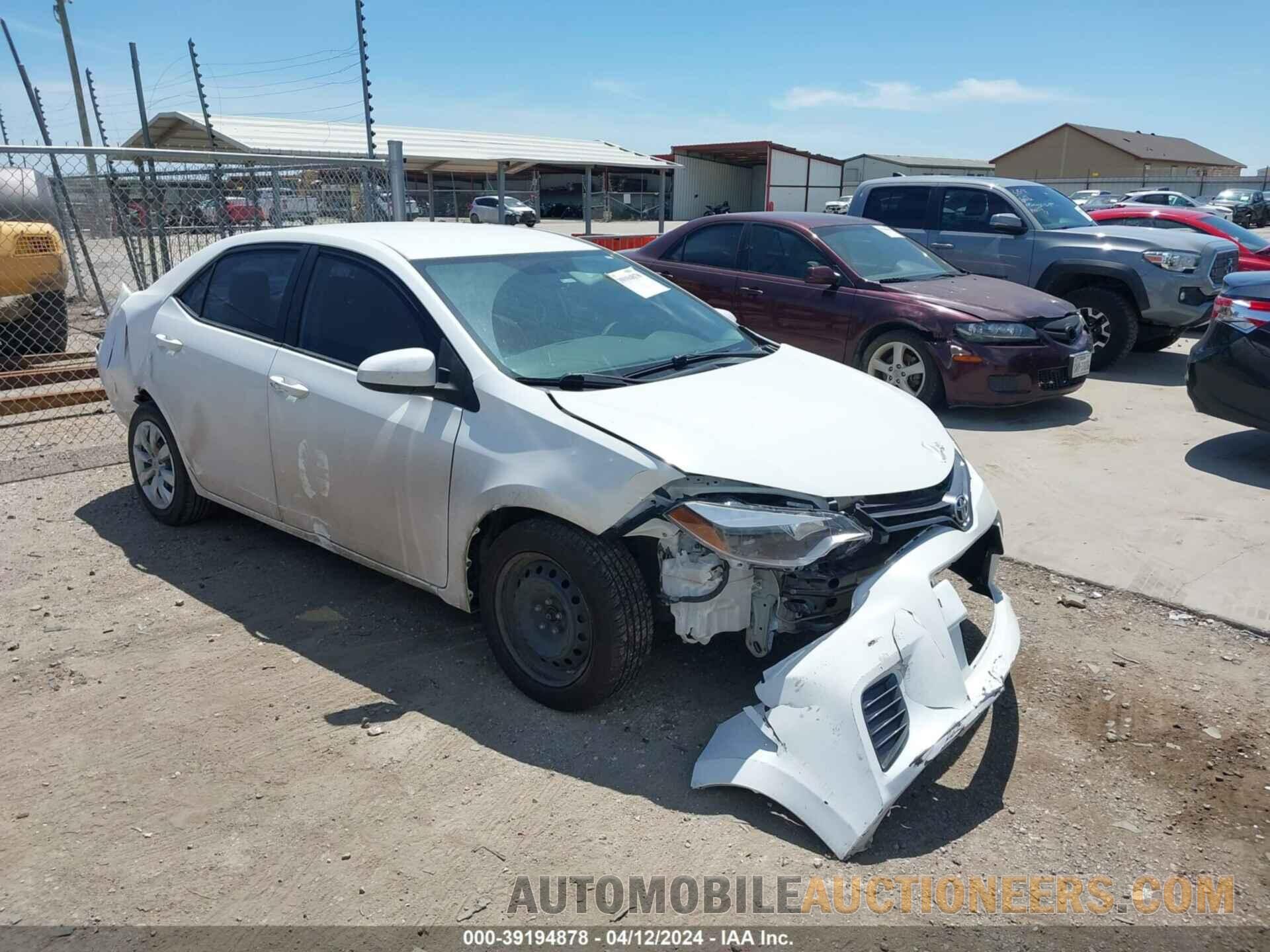 5YFBURHEXGP470828 TOYOTA COROLLA 2016