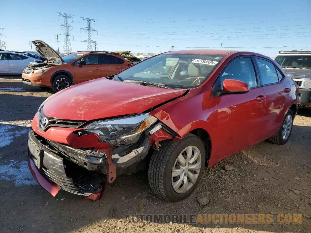 5YFBURHEXGP480498 TOYOTA COROLLA 2016