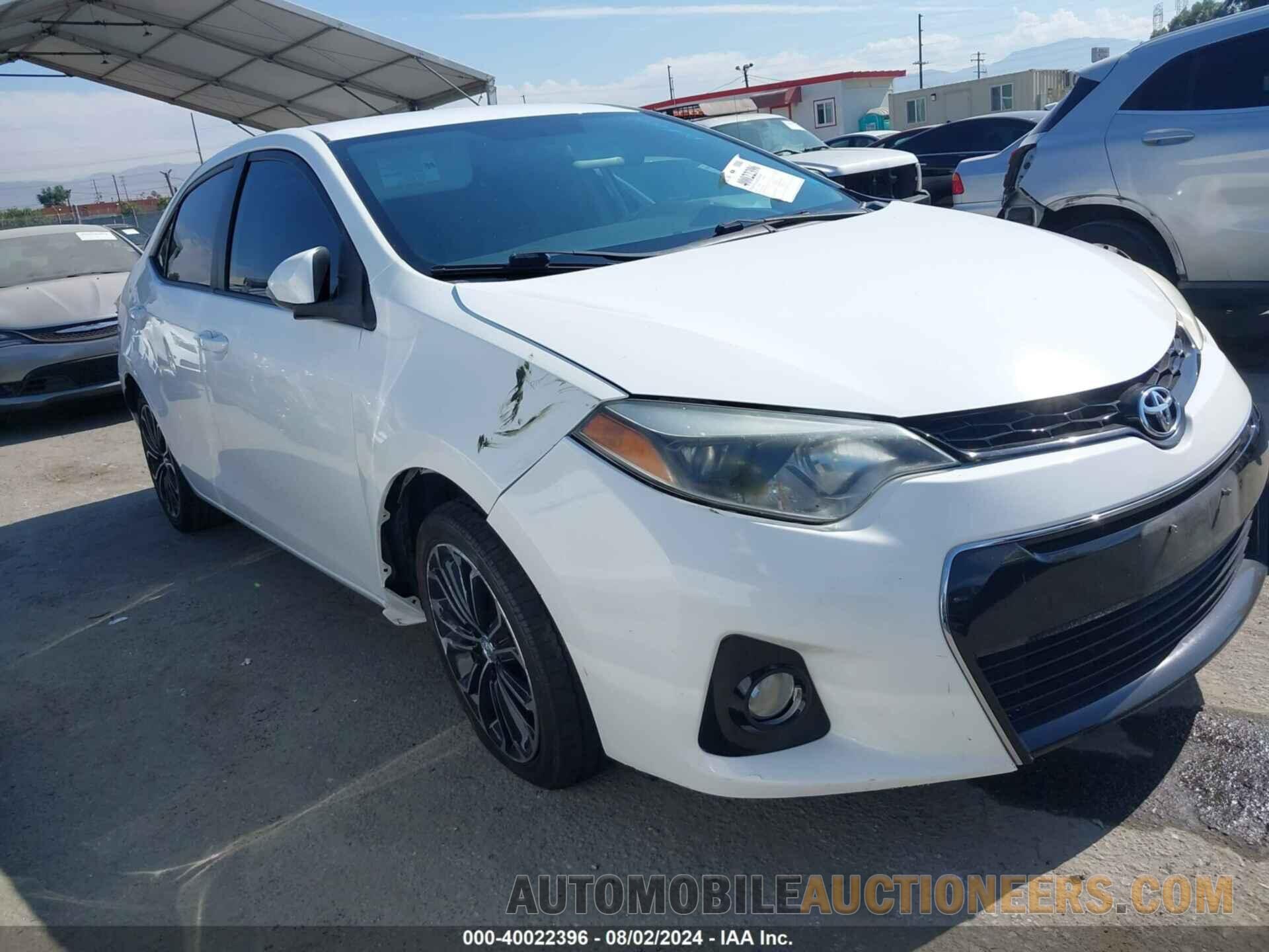 5YFBURHEXGP495664 TOYOTA COROLLA 2016