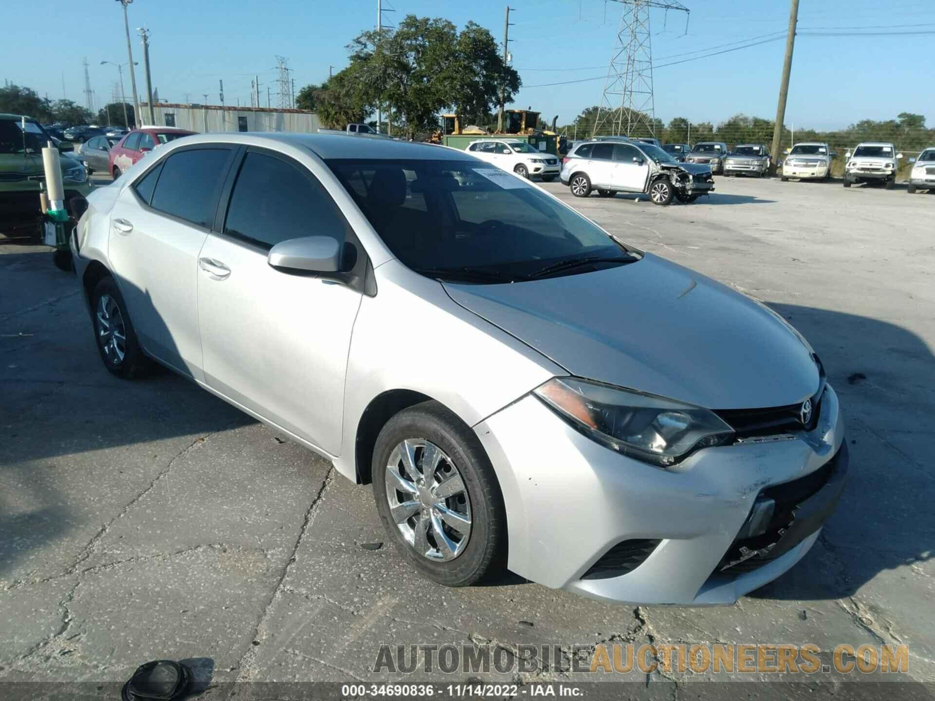 5YFBURHEXGP496104 TOYOTA COROLLA 2016