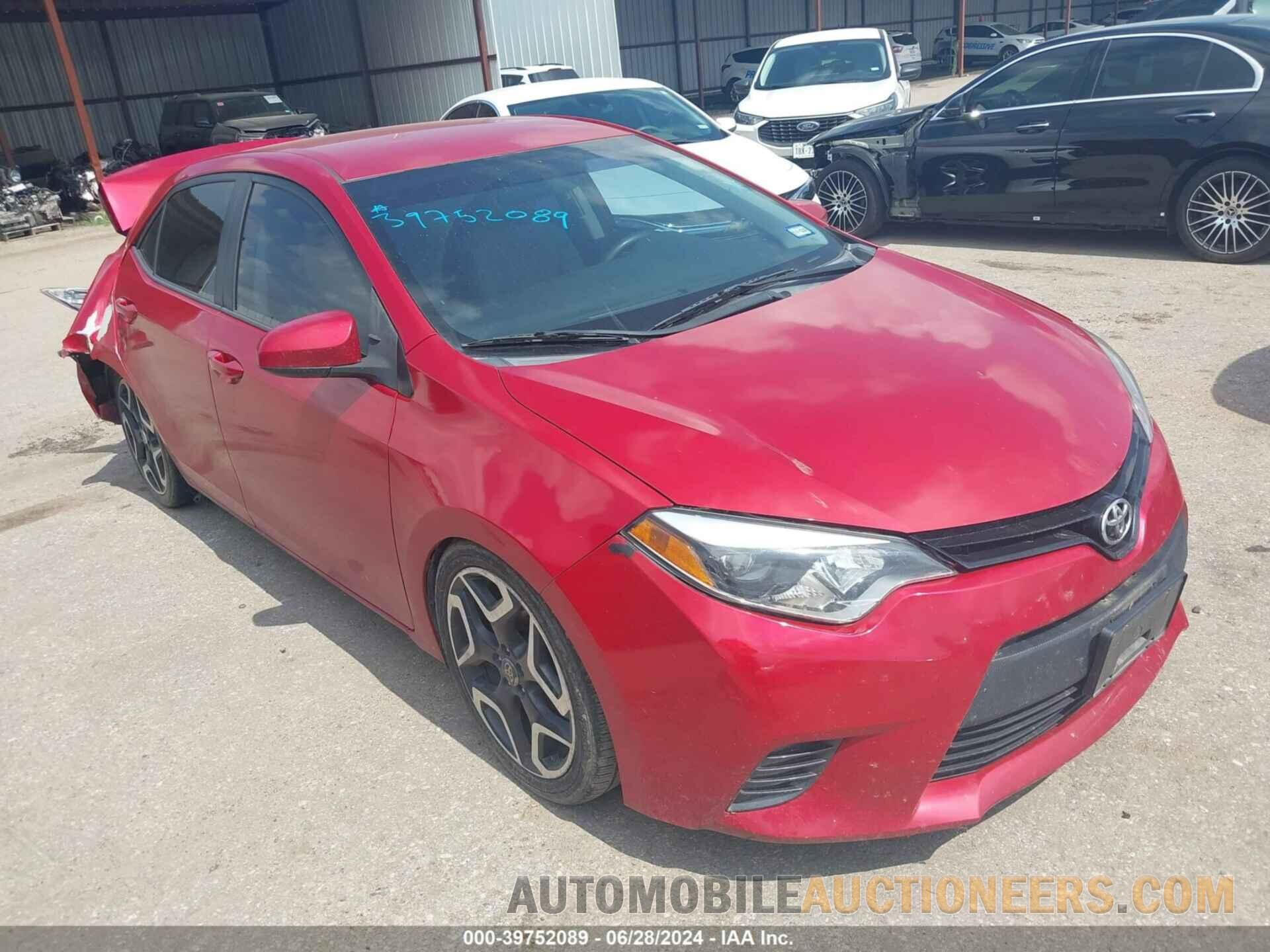 5YFBURHEXGP497365 TOYOTA COROLLA 2016