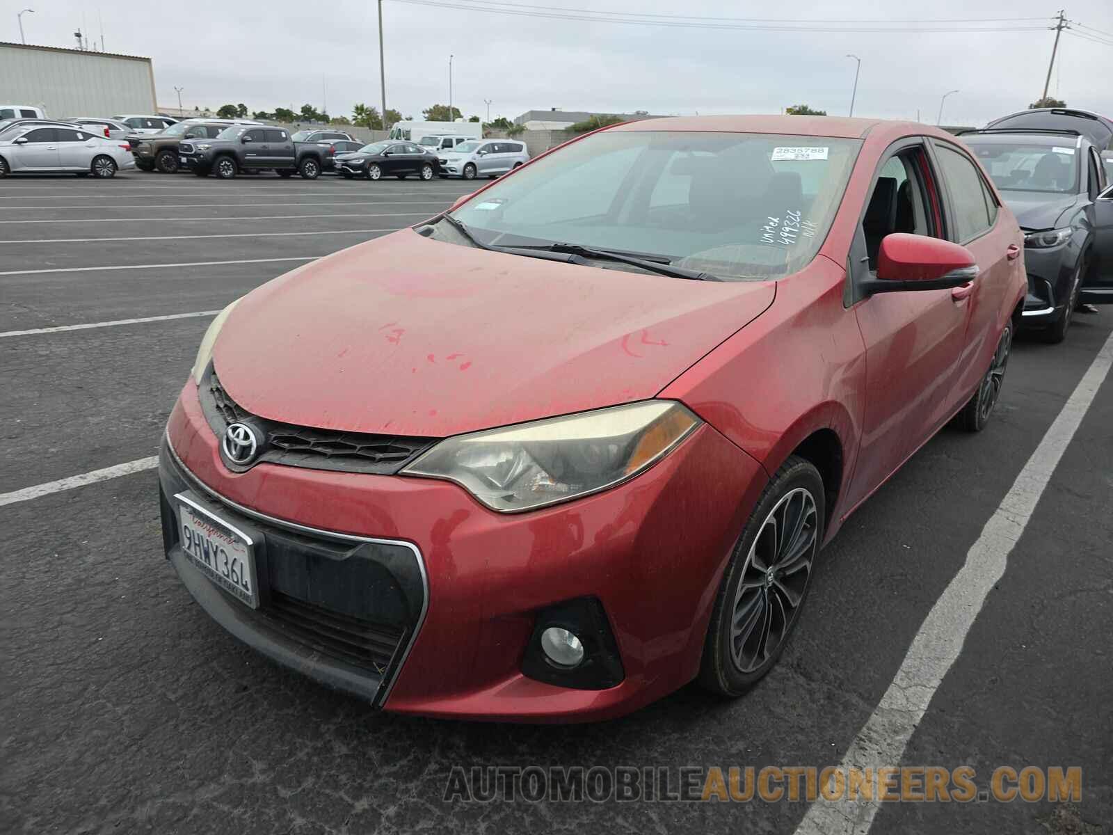 5YFBURHEXGP499326 Toyota Corolla 2016