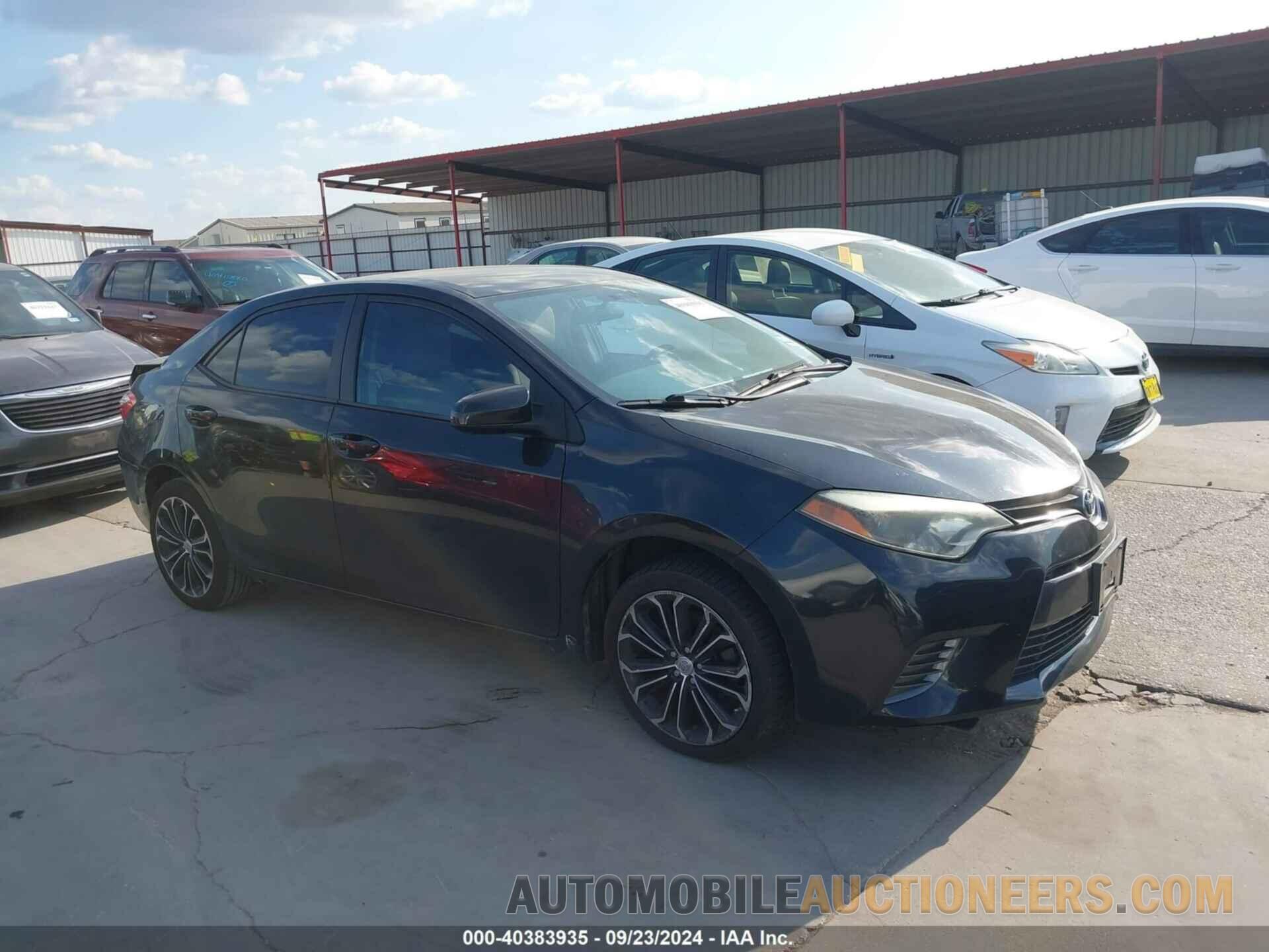 5YFBURHEXGP502077 TOYOTA COROLLA 2016