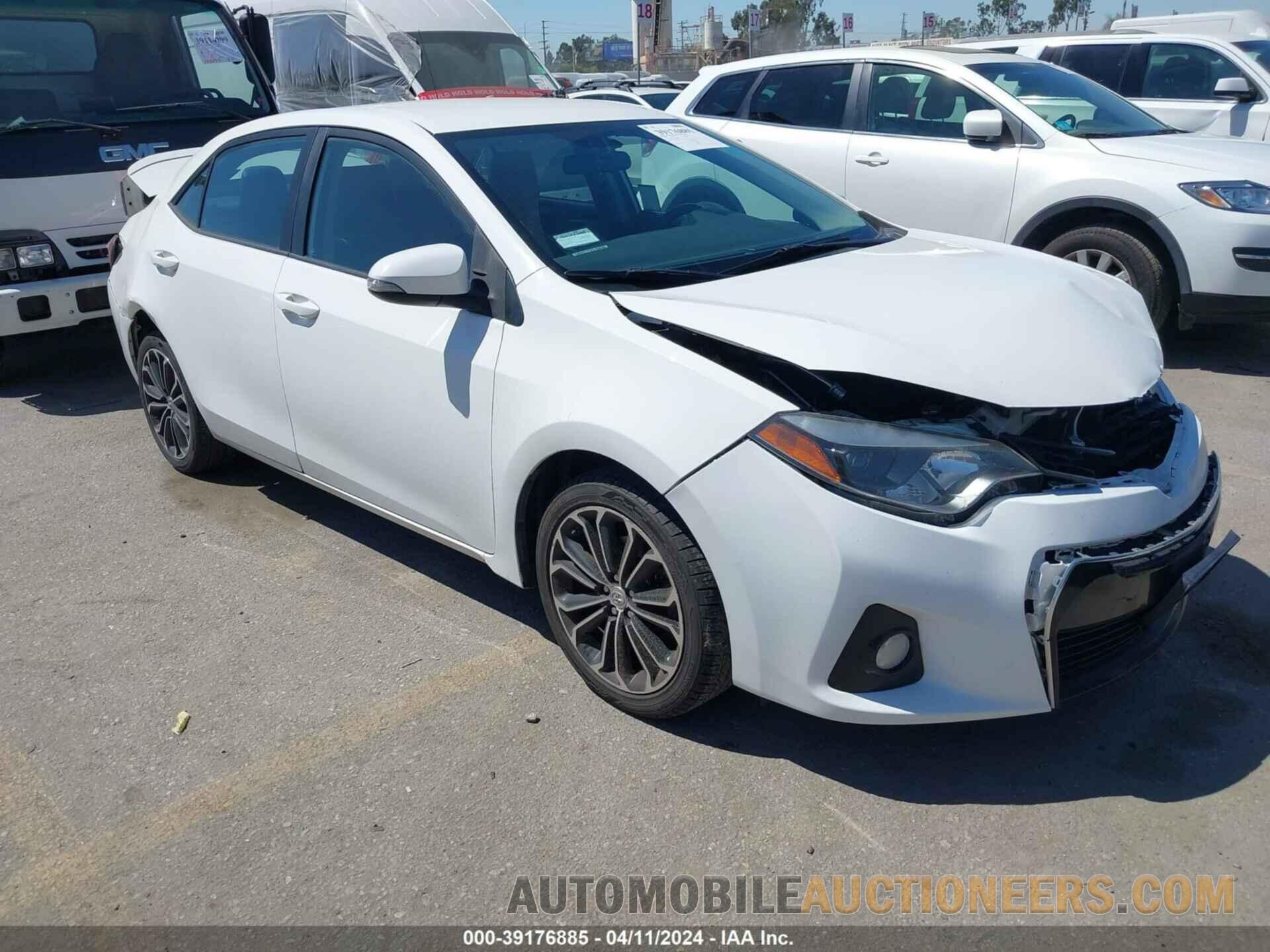 5YFBURHEXGP510888 TOYOTA COROLLA 2016