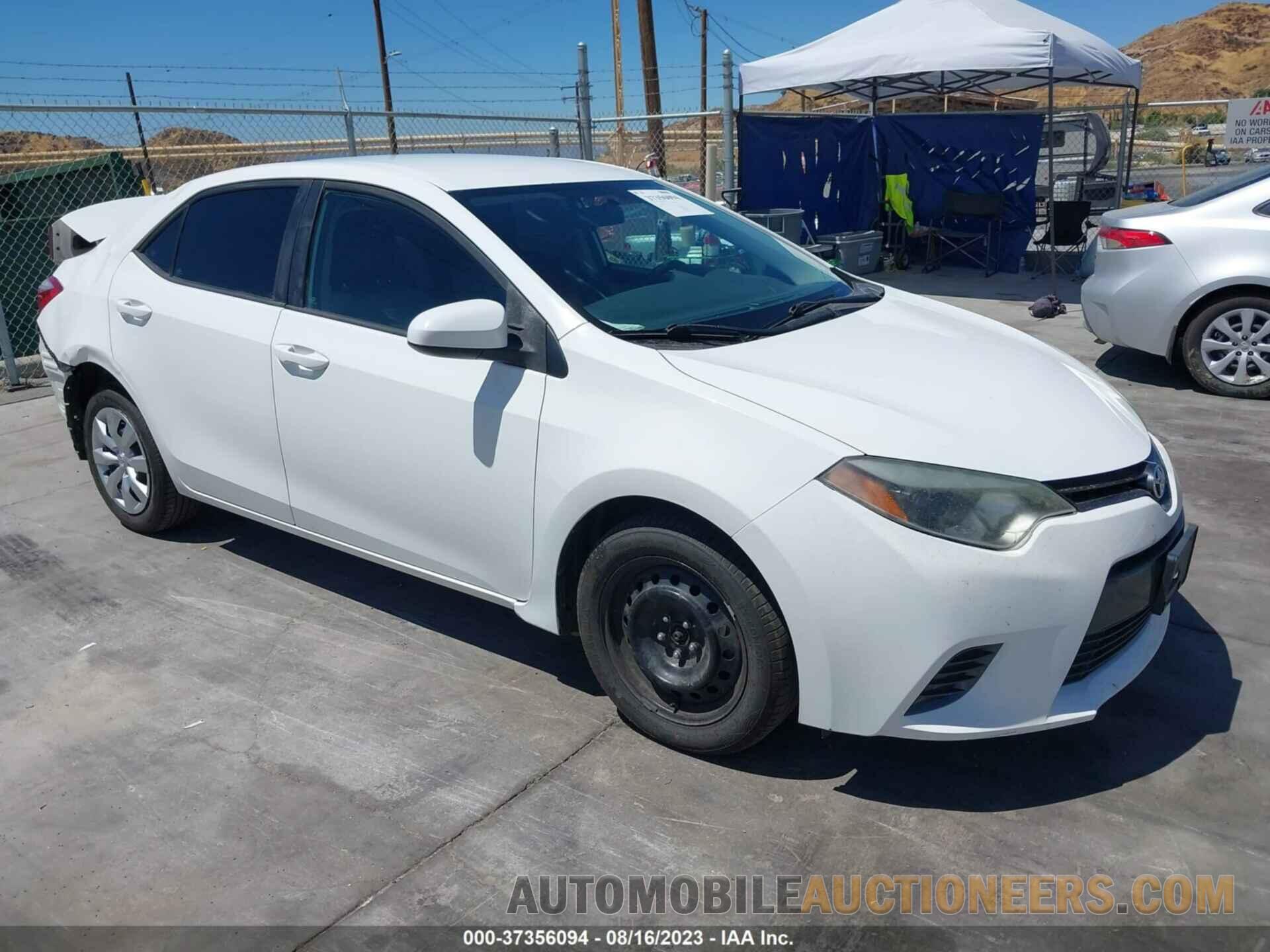 5YFBURHEXGP512124 TOYOTA COROLLA 2016