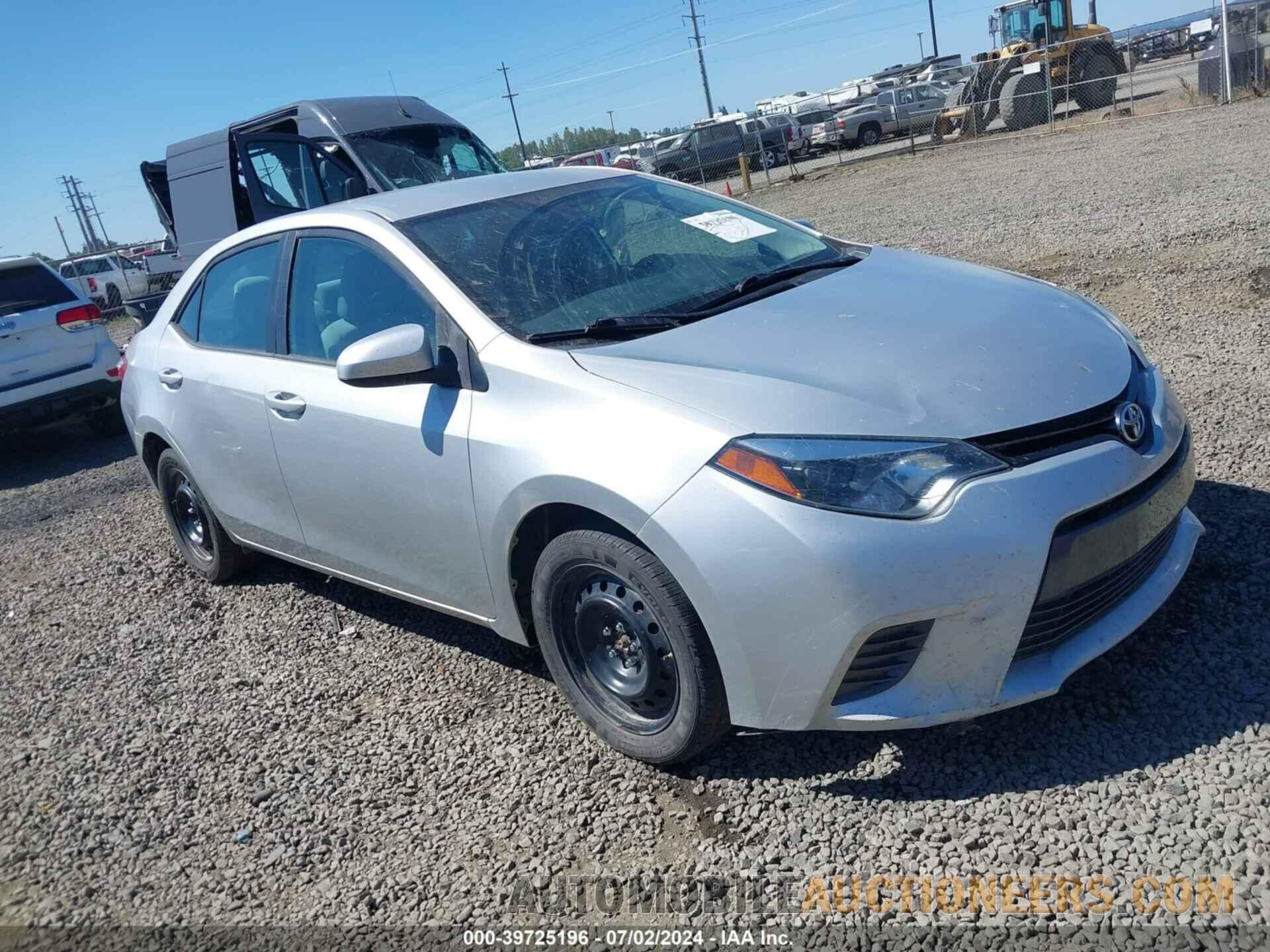 5YFBURHEXGP525276 TOYOTA COROLLA 2016