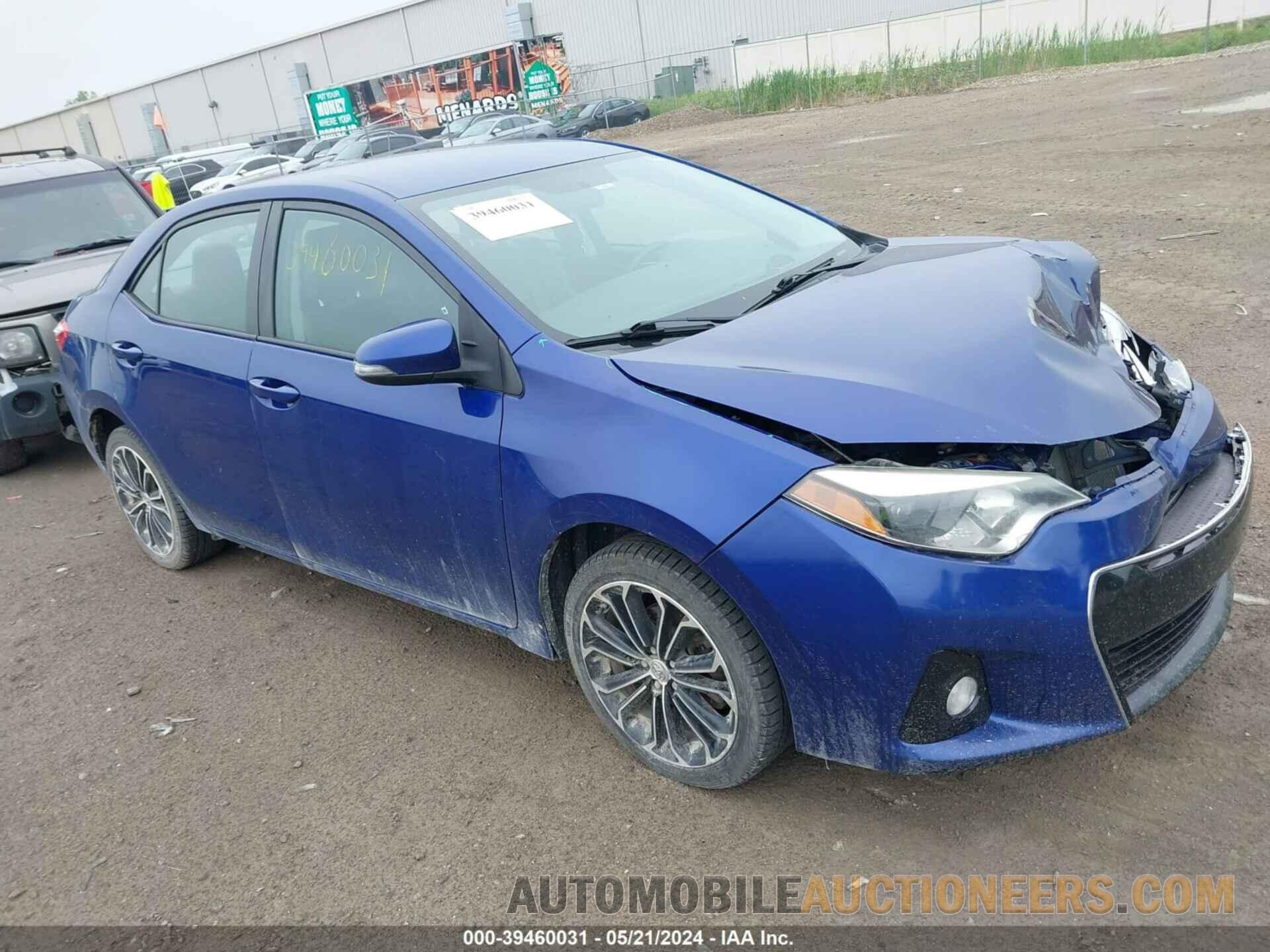 5YFBURHEXGP527707 TOYOTA COROLLA 2016