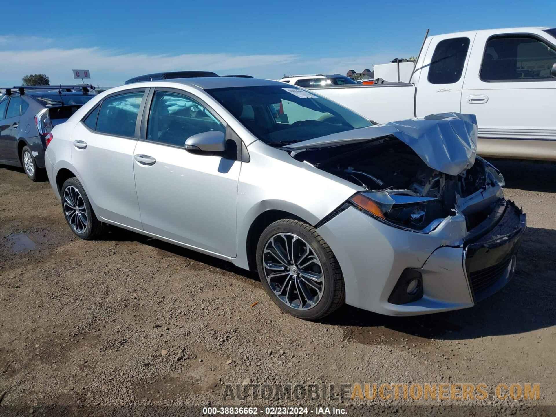 5YFBURHEXGP530168 TOYOTA COROLLA 2016