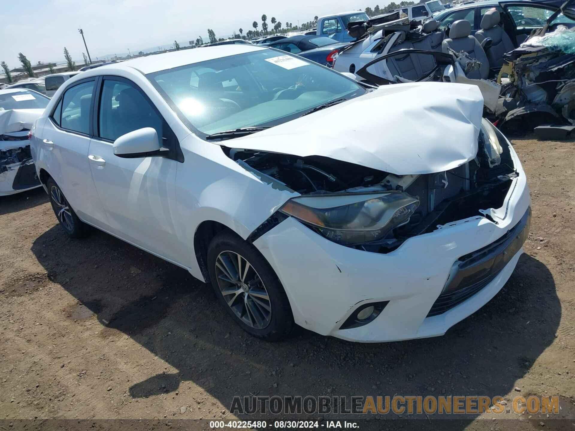 5YFBURHEXGP536908 TOYOTA COROLLA 2016