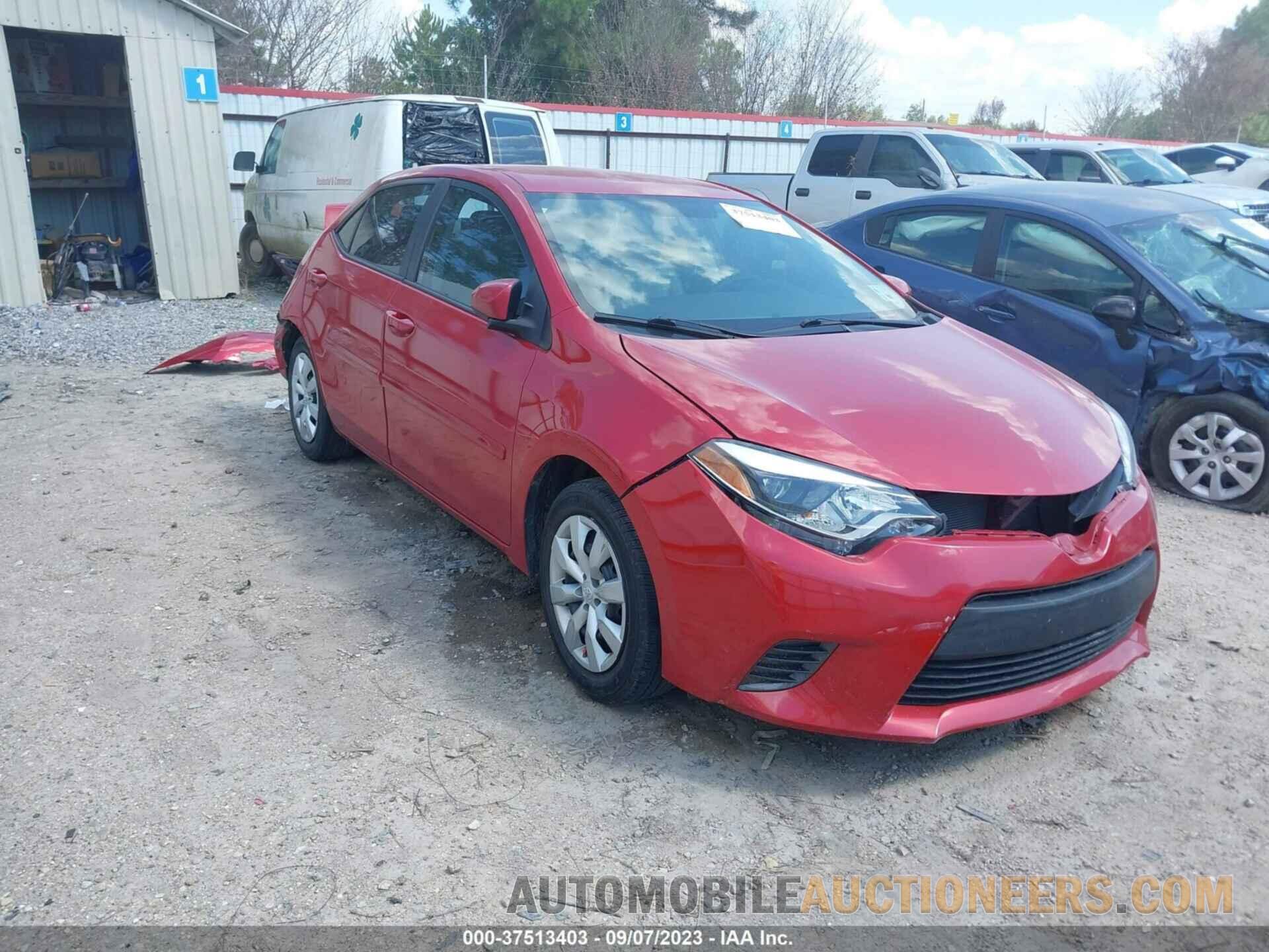 5YFBURHEXGP554714 TOYOTA COROLLA 2016